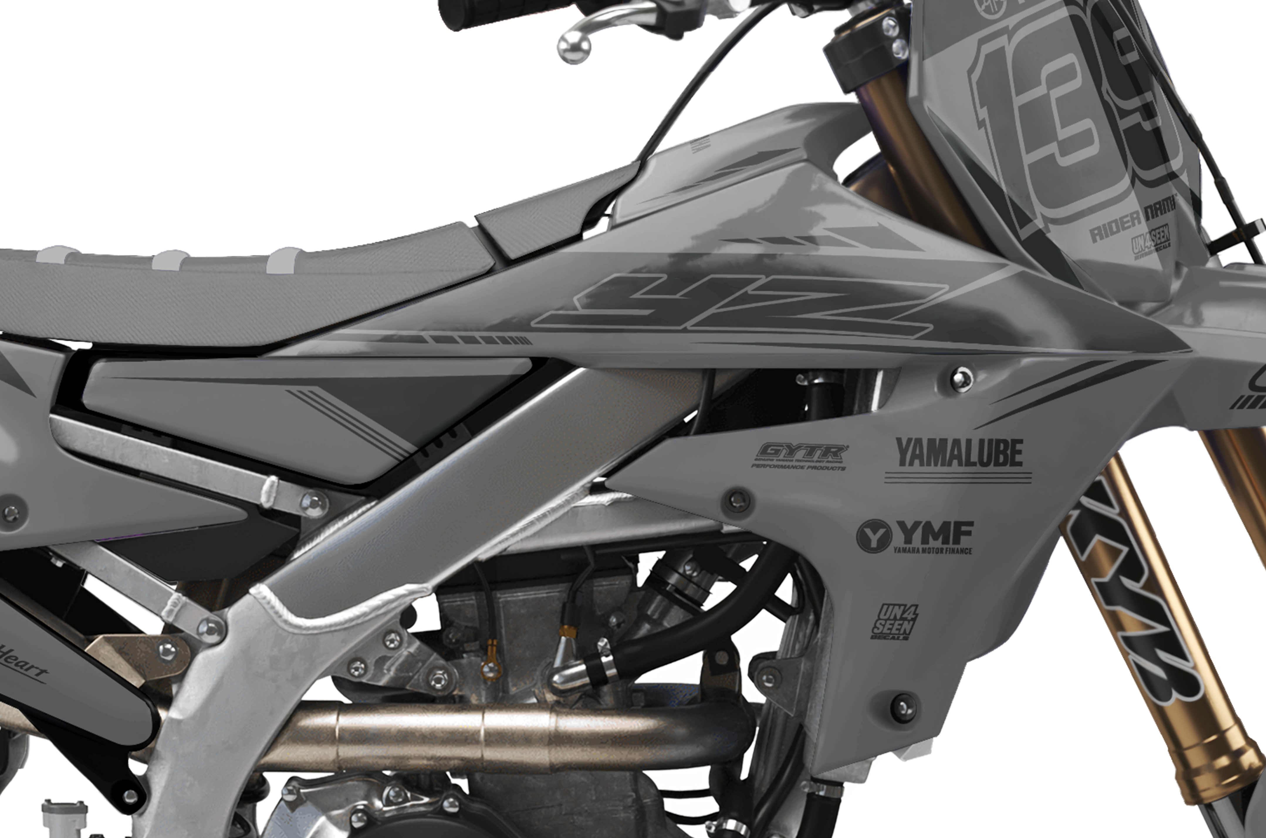 Yamaha Graphics Kit - Shada Grey