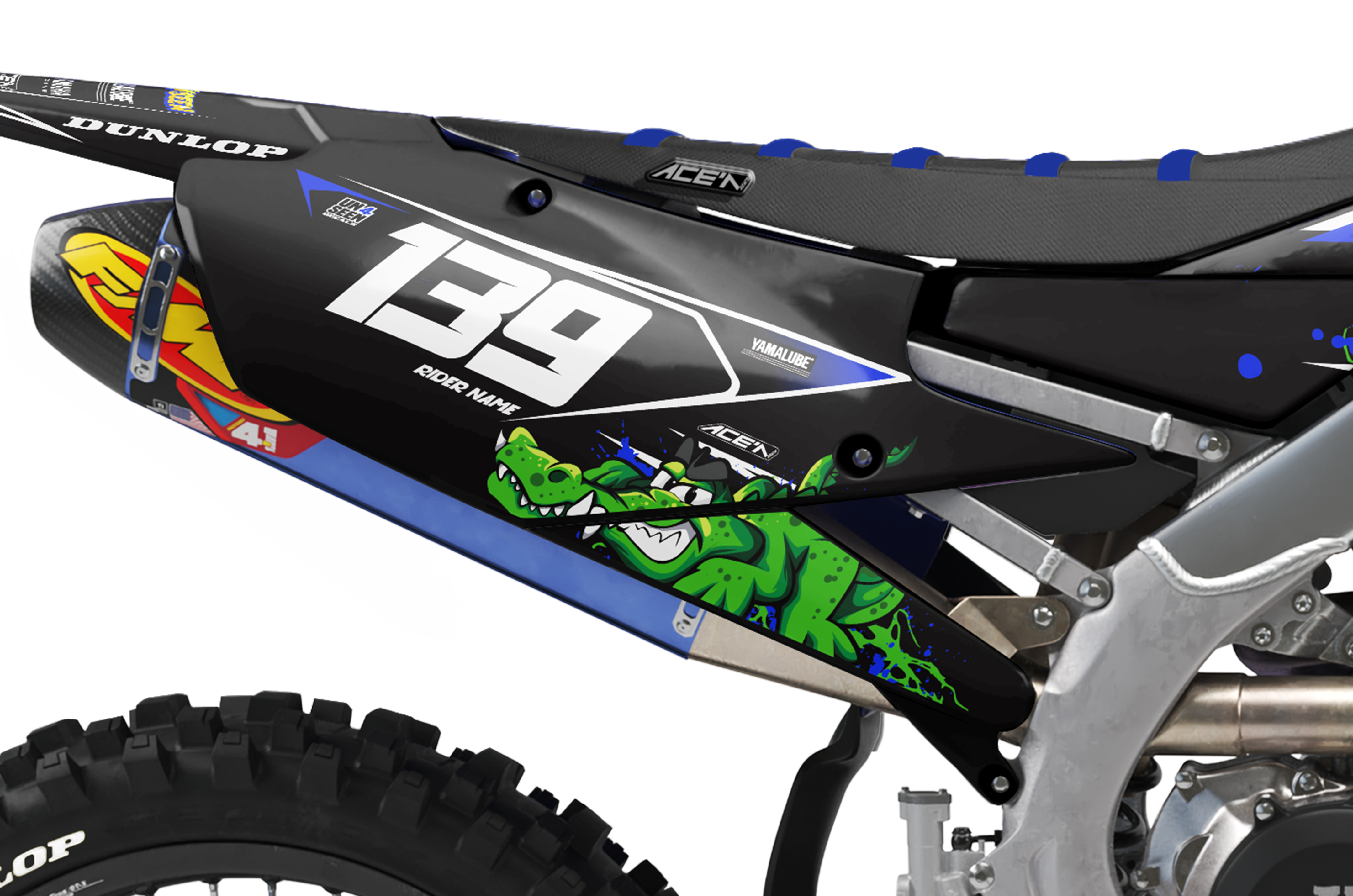 Yamaha Graphics Kit - Killer Croc