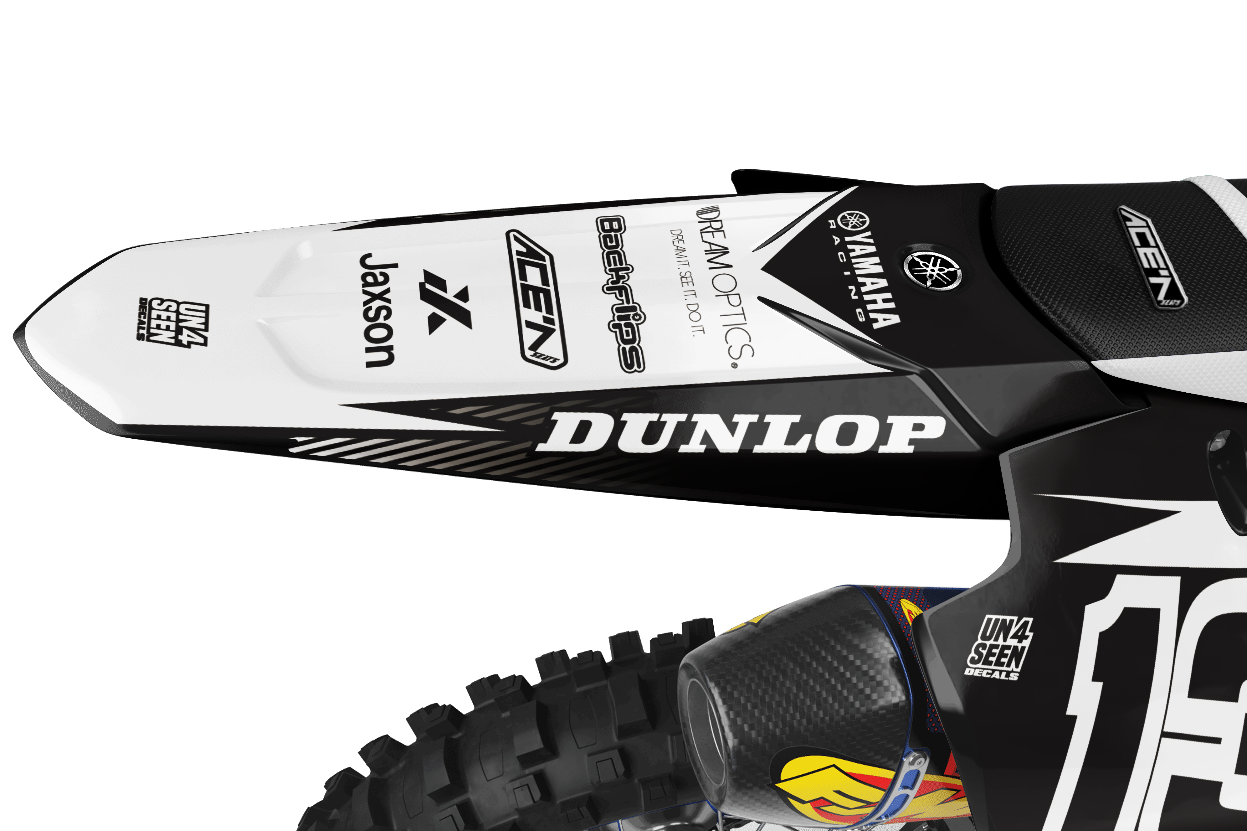 Yamaha Graphics Kit - Driven Black