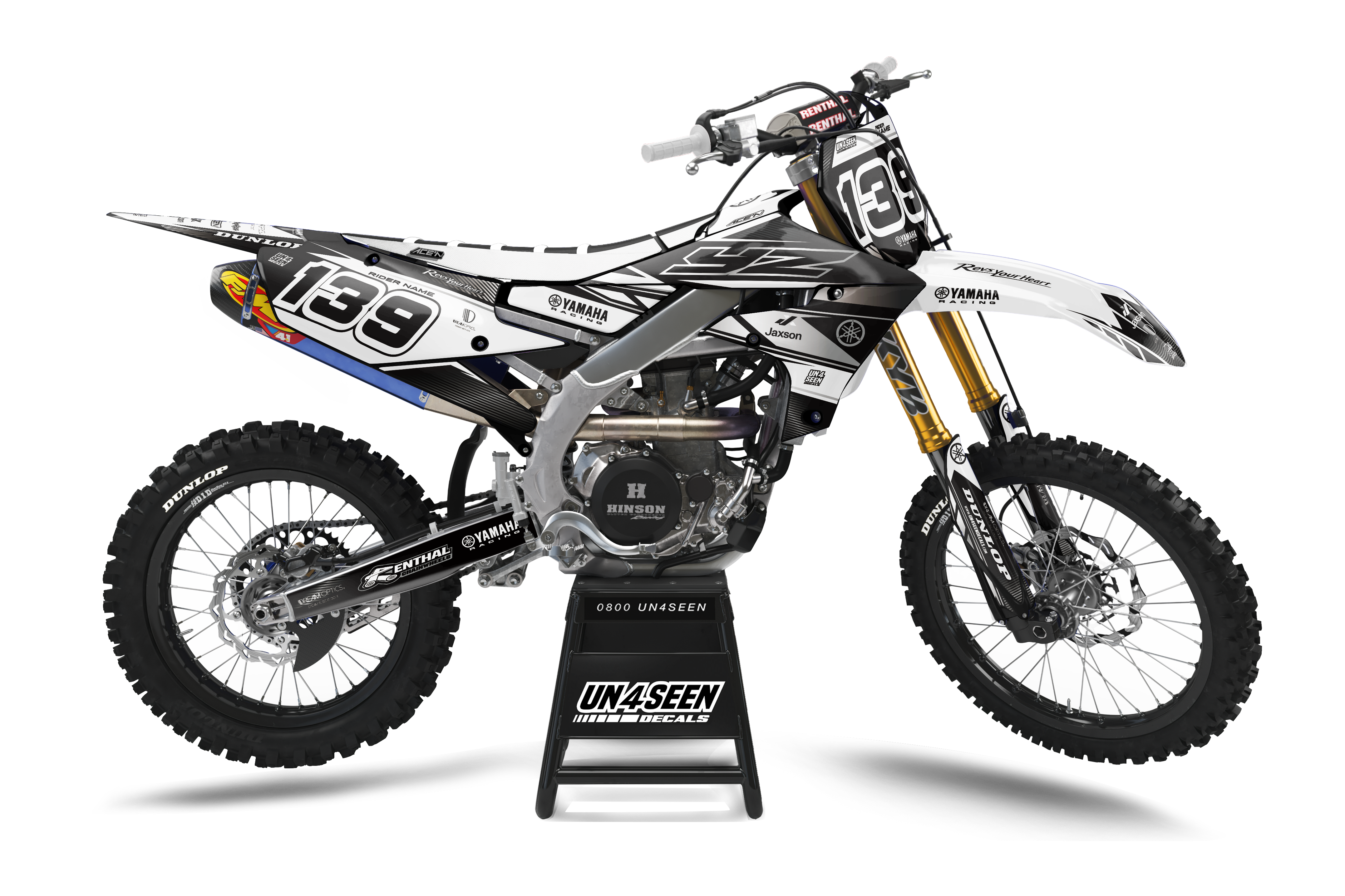 Yamaha Graphics Kit - Driven Black
