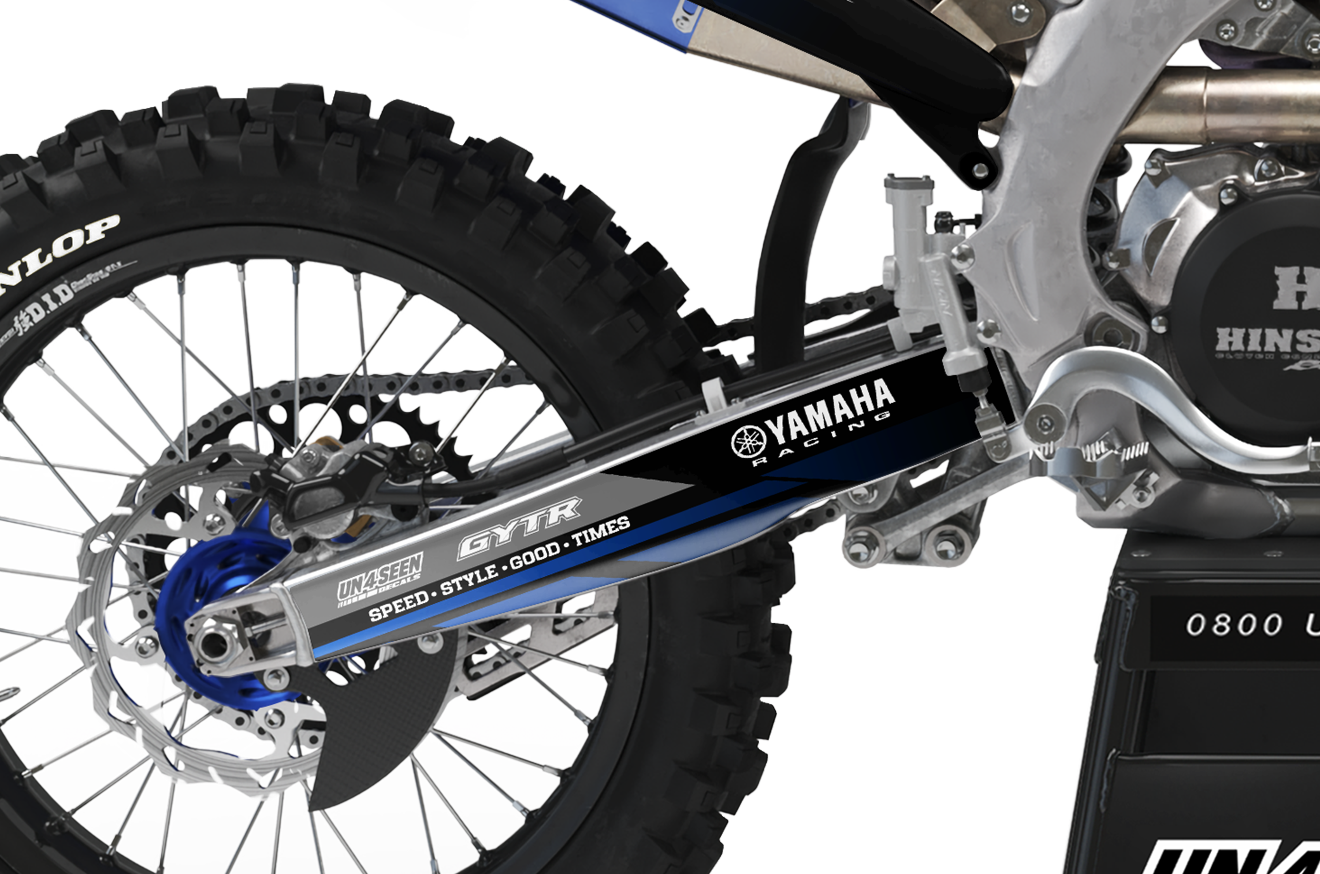 Yamaha Graphics Kit - Style Blue