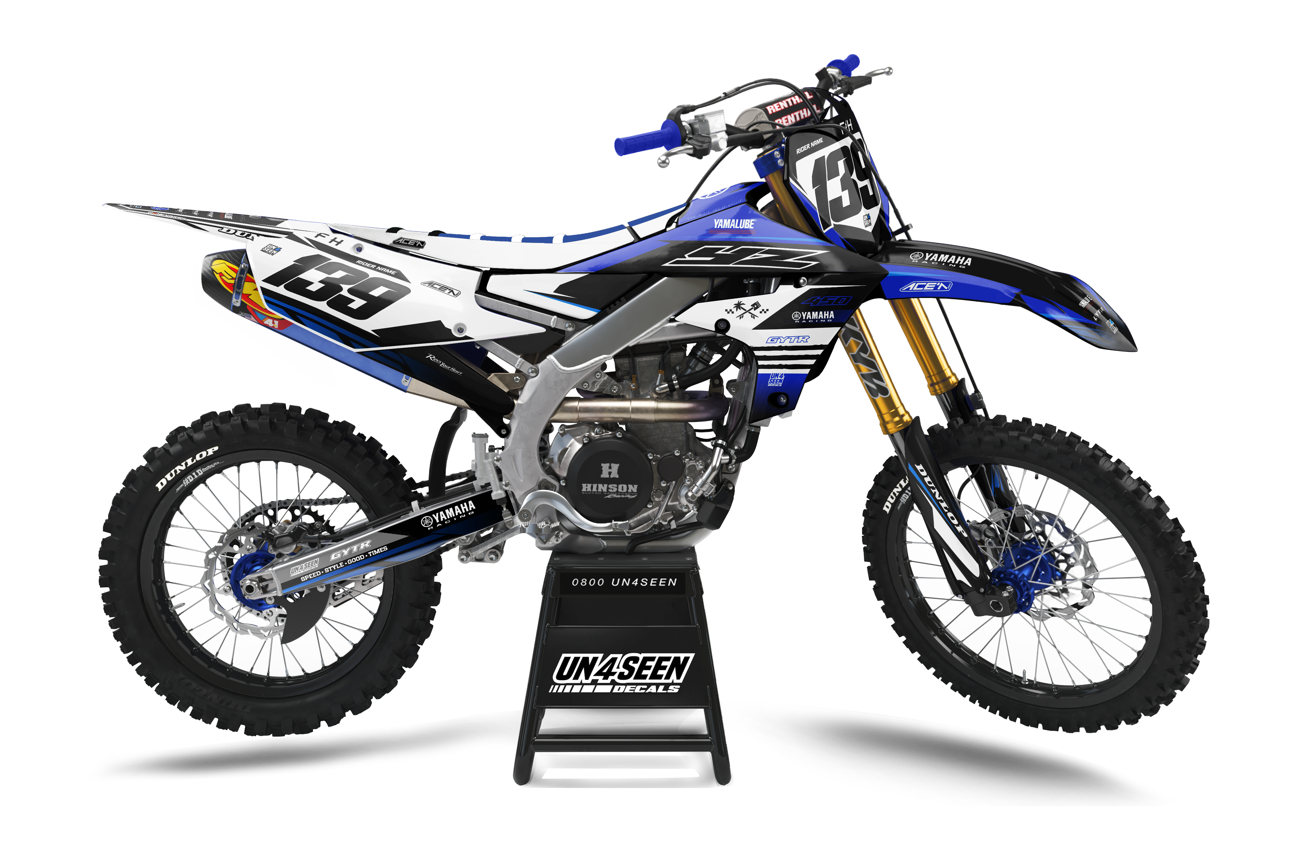 Yamaha Graphics Kit - Style White