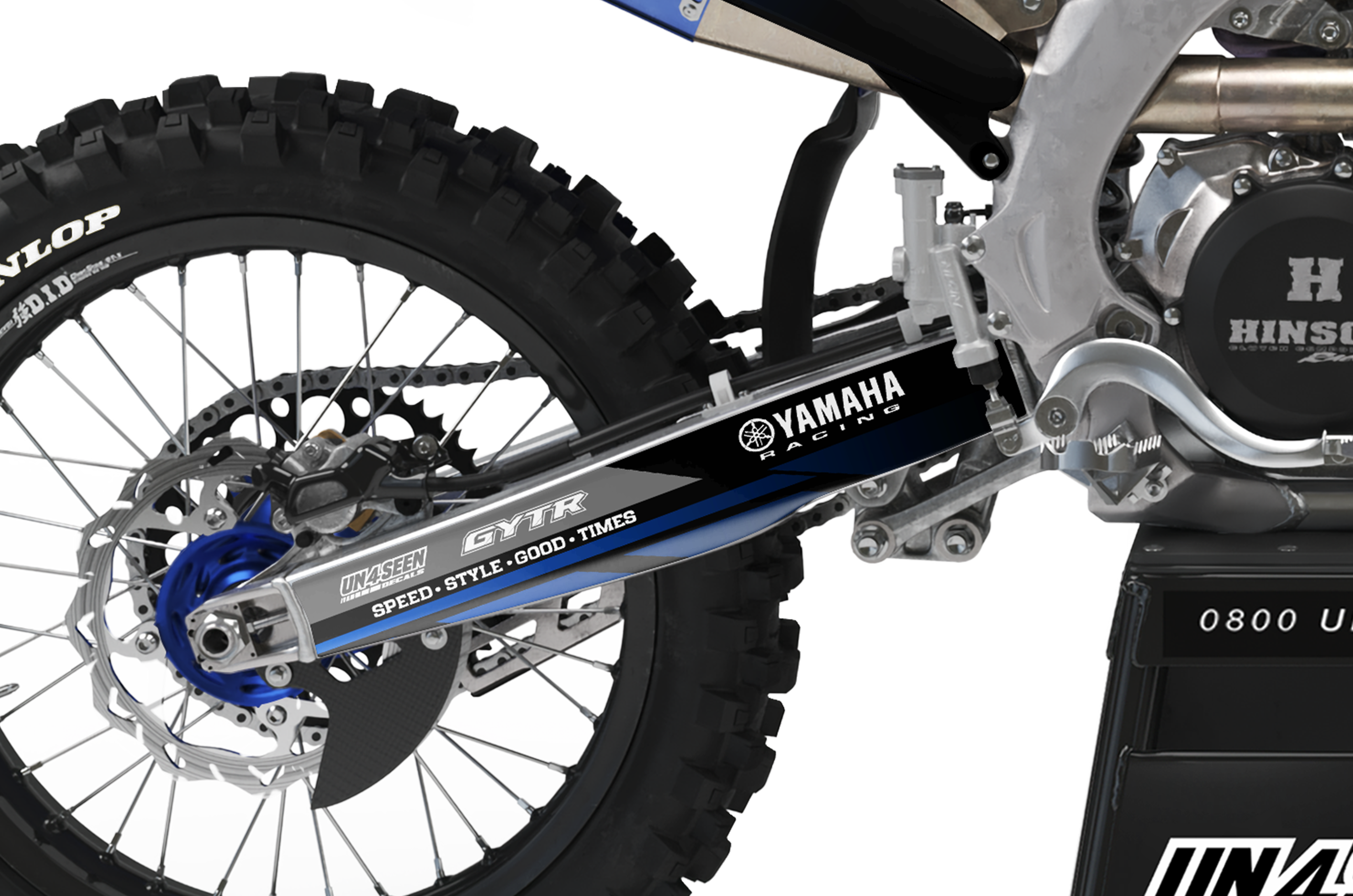 Yamaha Graphics Kit - Style White