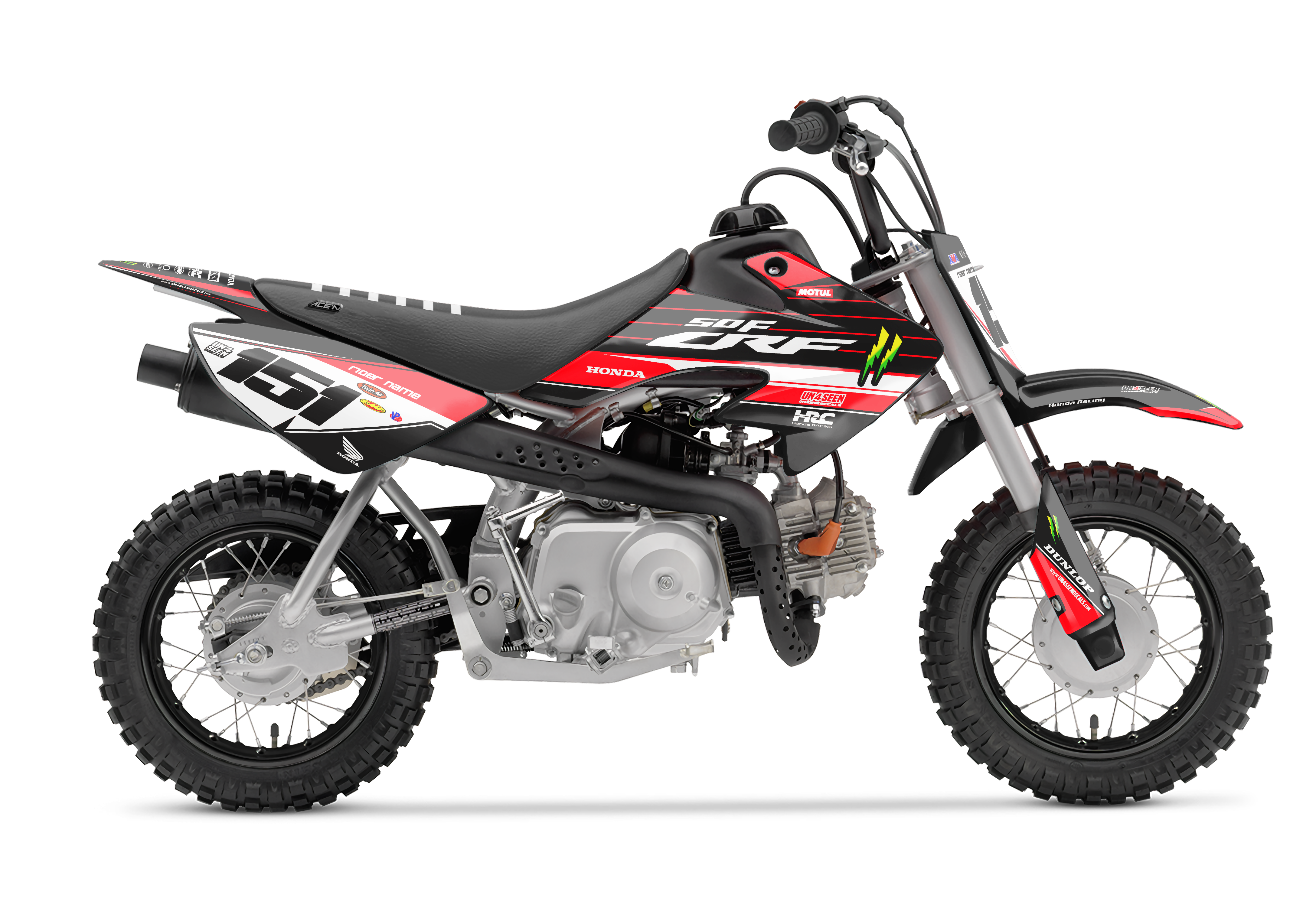 Crf50 Graphics Kit - Fork Red
