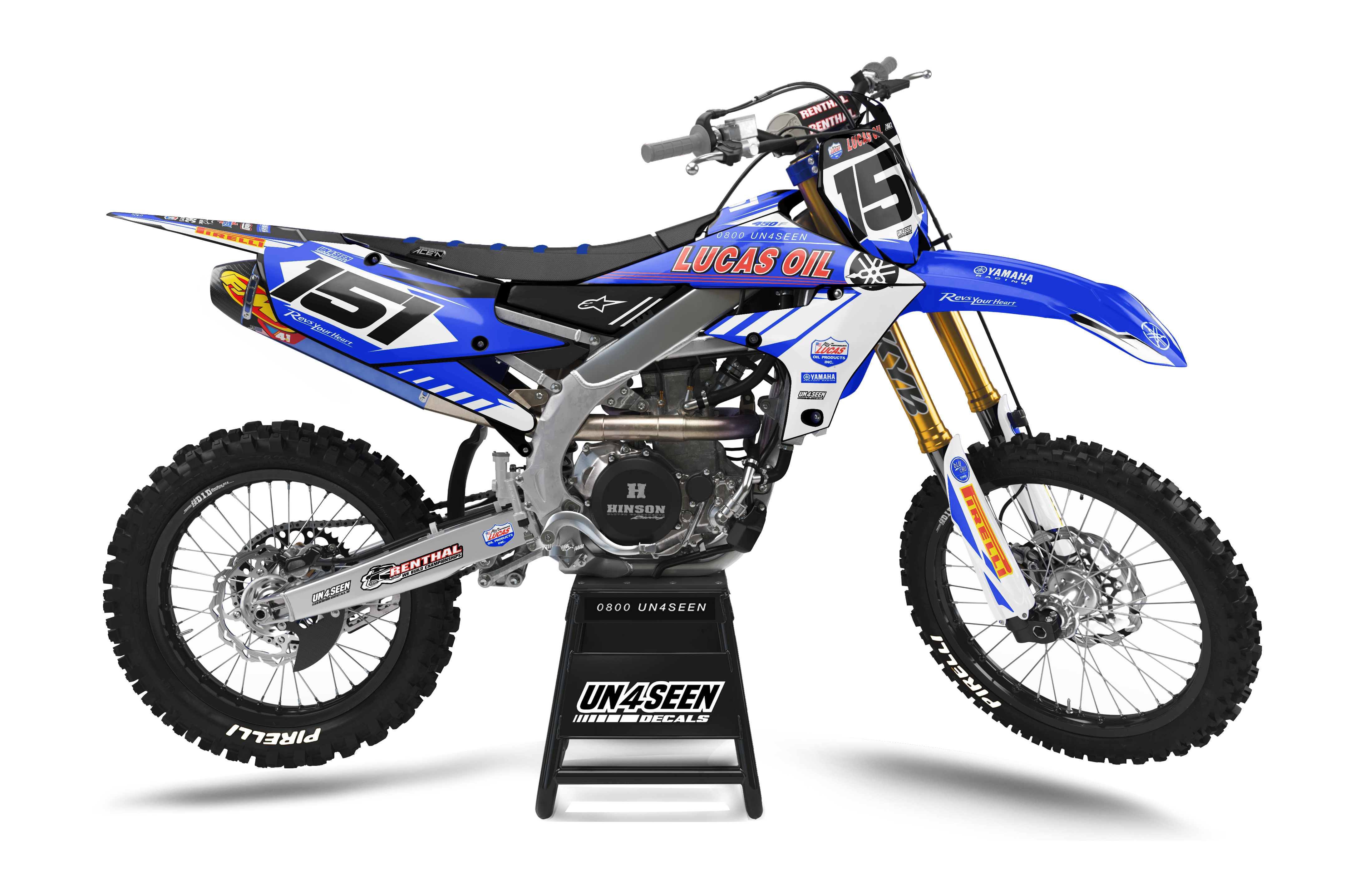 Yamaha Graphics Kit - Lucas Oil
