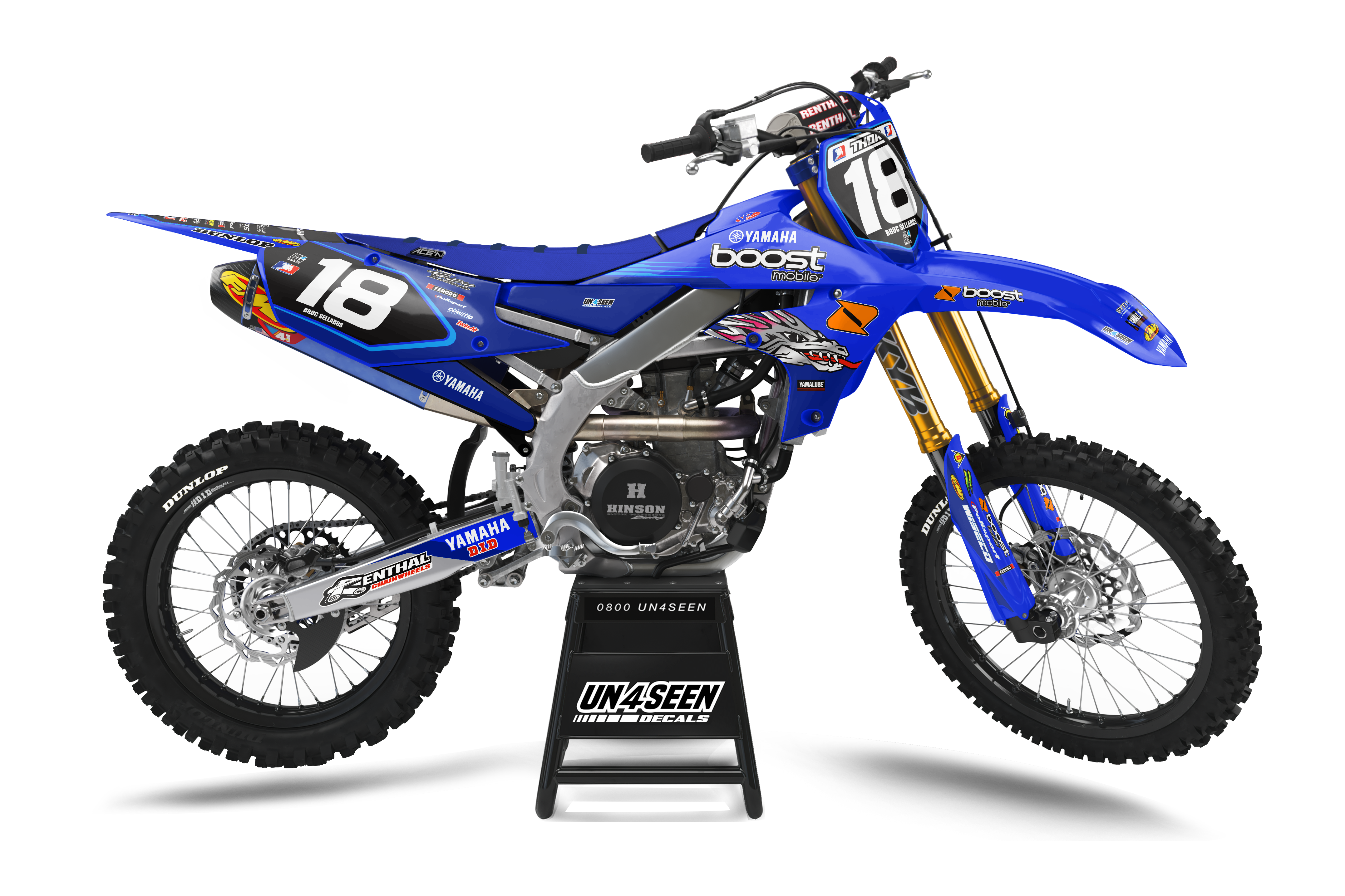 Yamaha Graphics Kit - Broc Sellards Replica