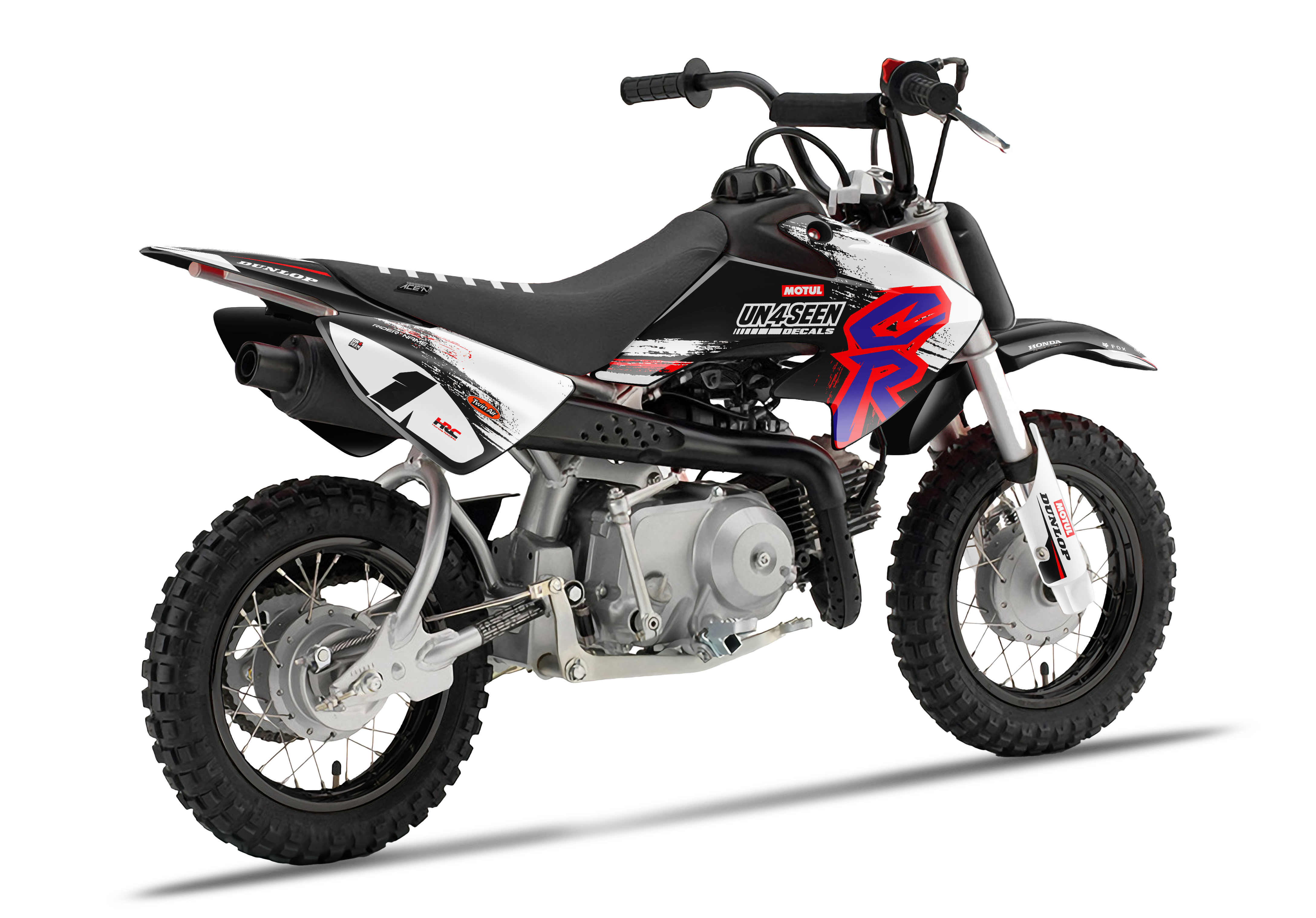 Crf50 Graphics Kit - Retro 94 Tweaked Purple