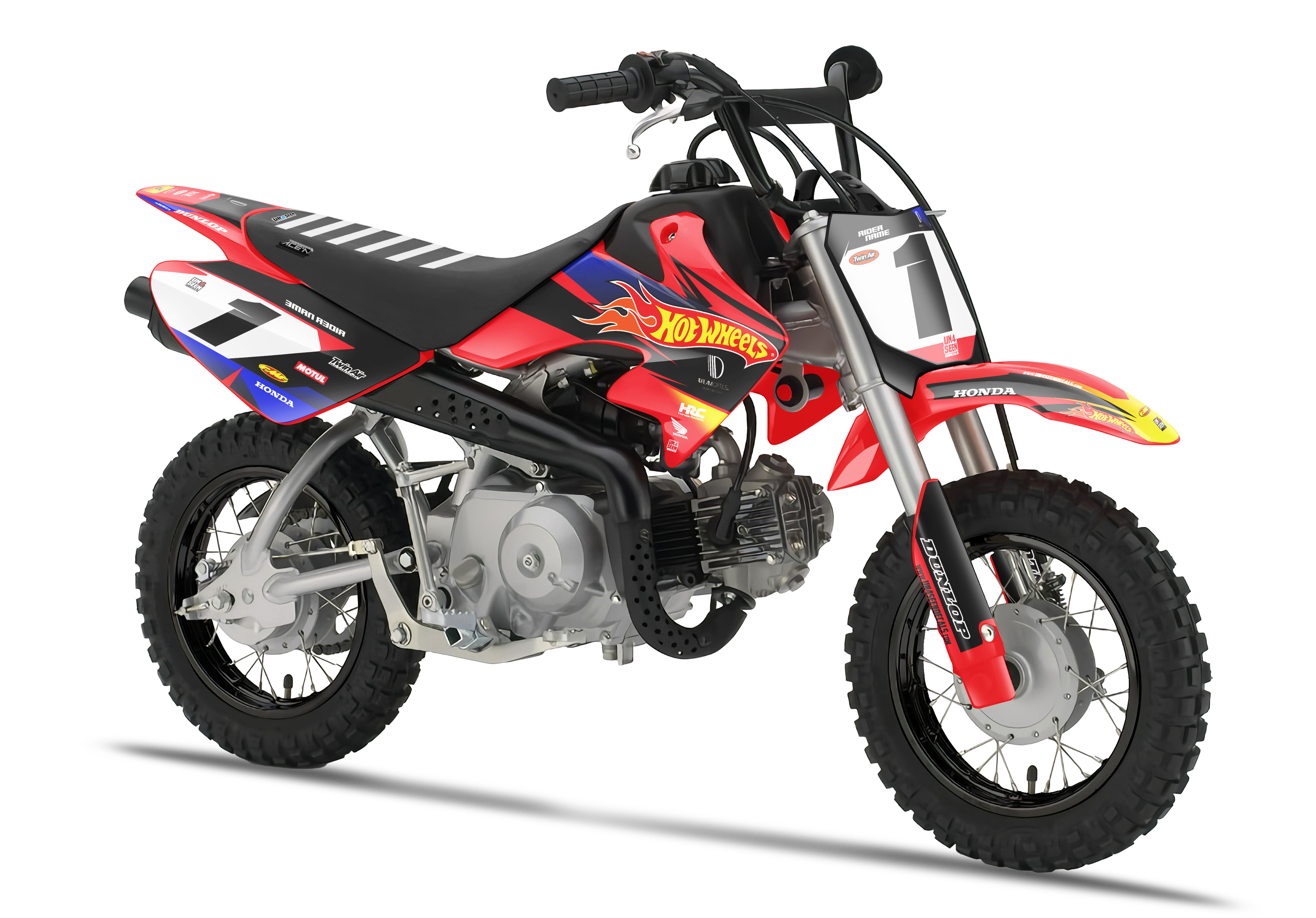 Crf50 Graphics Kit - Hotwheels