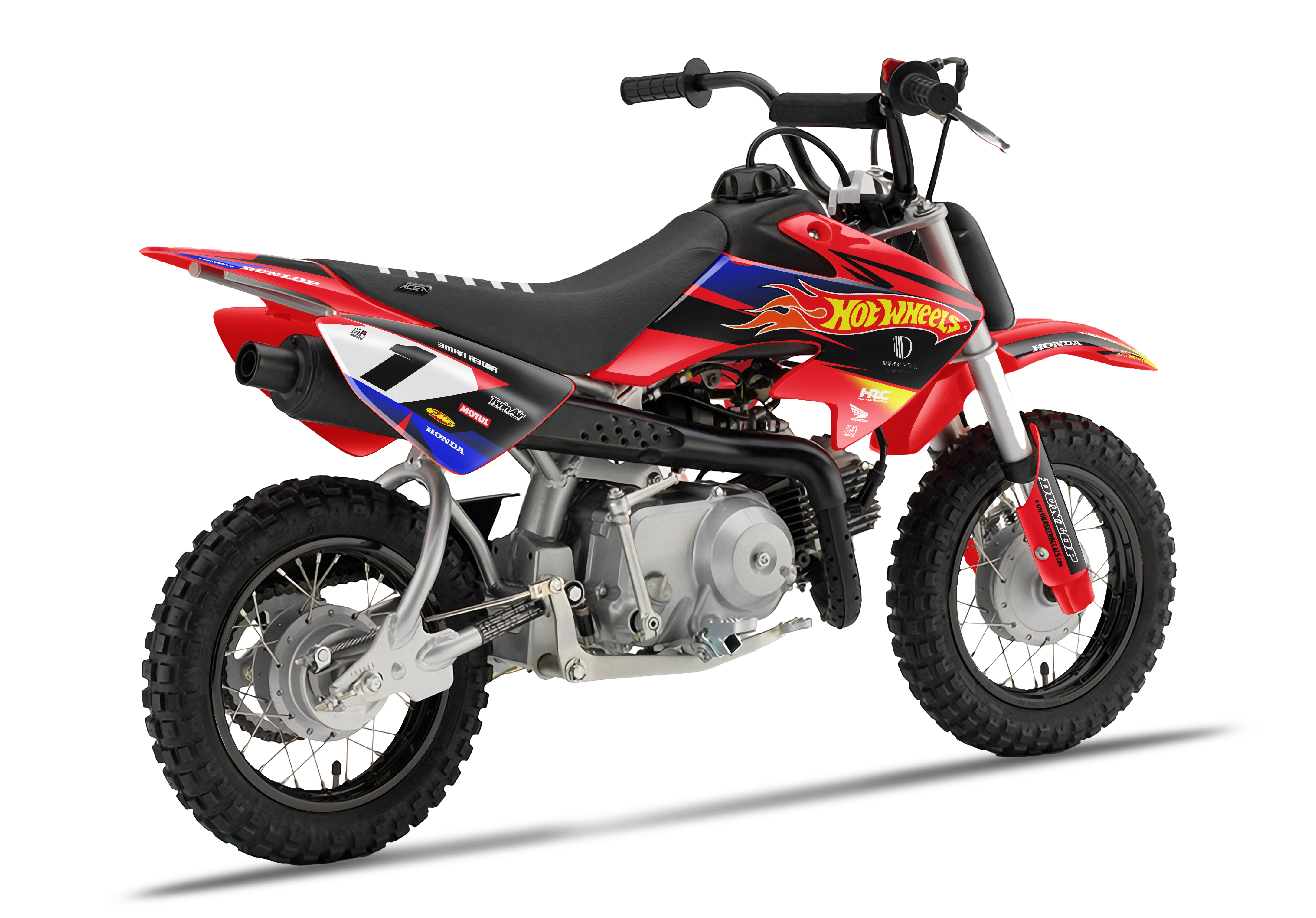 Crf50 Graphics Kit - Hotwheels