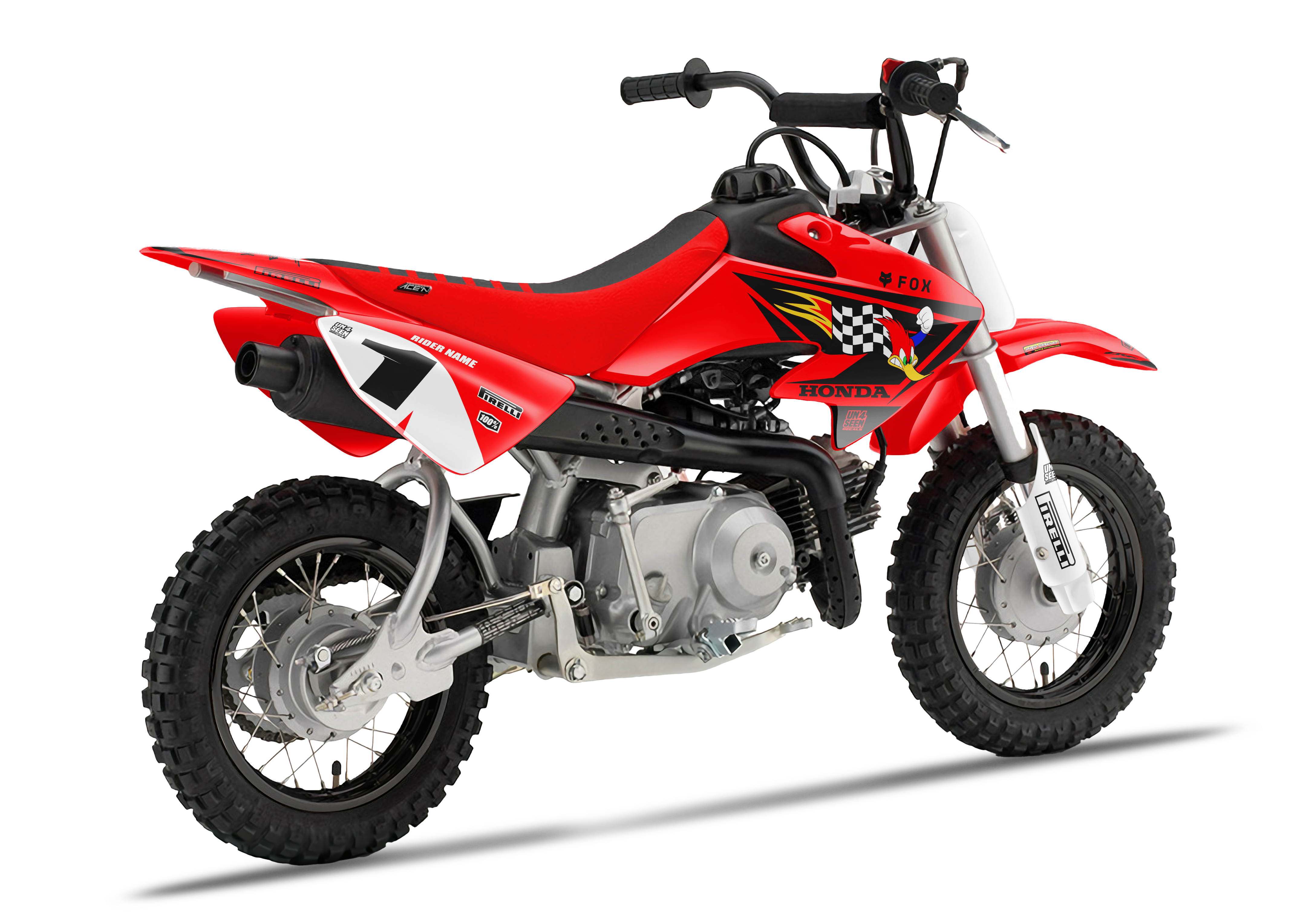 Crf50 Graphics Kit - Woody Whoopsies