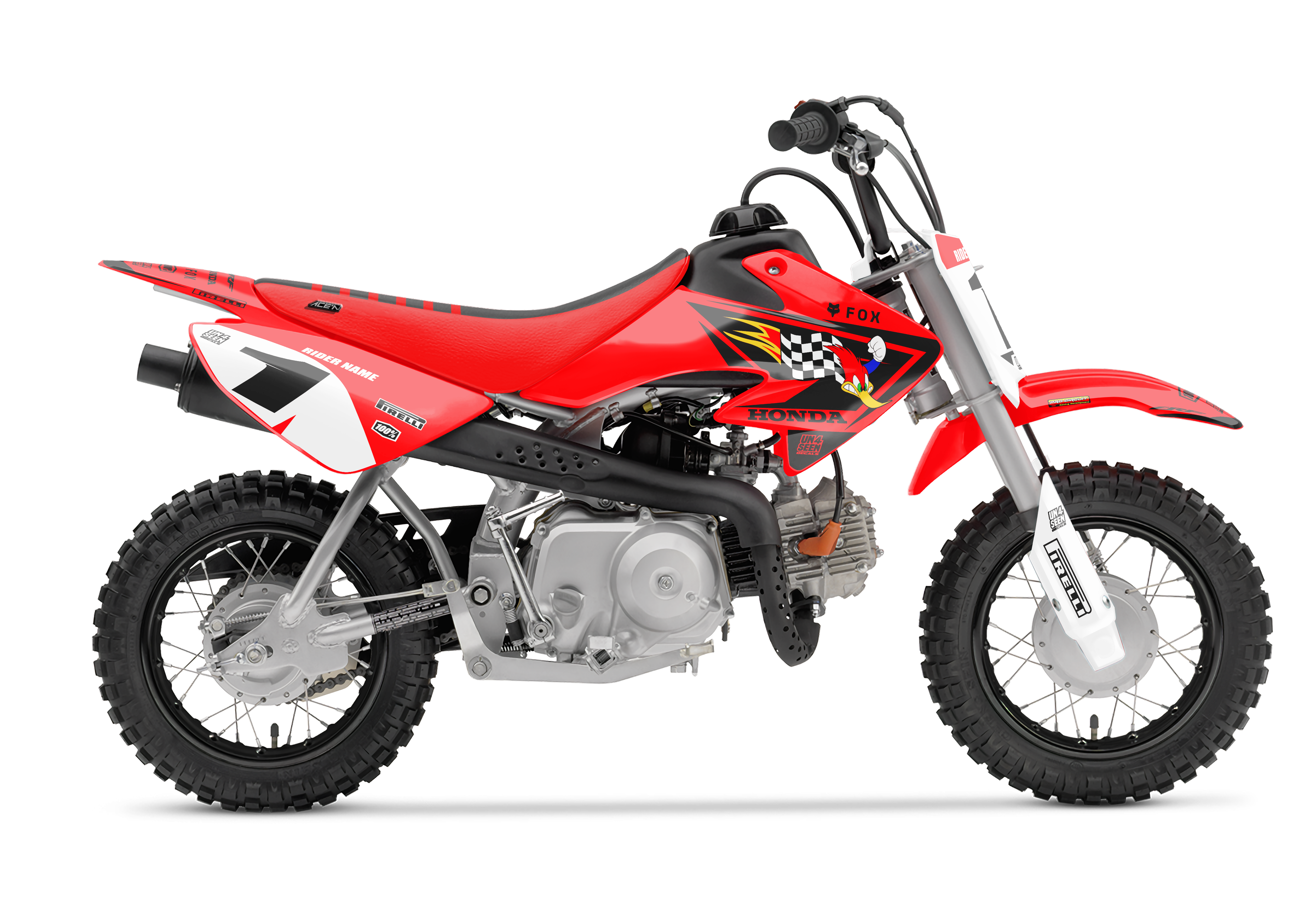 Crf50 Graphics Kit - Woody Whoopsies
