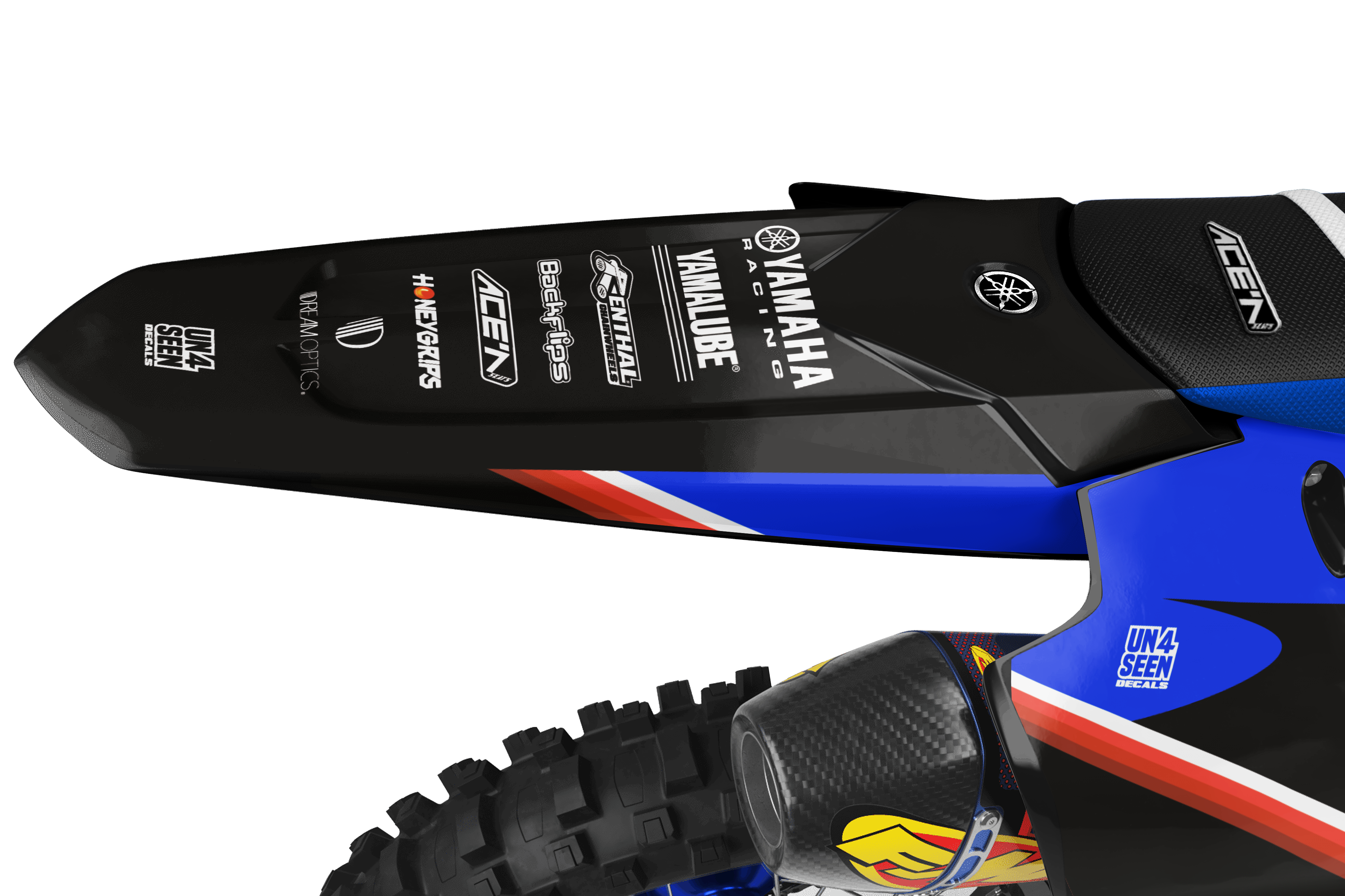 Yamaha Graphics Kit - Airmax Red