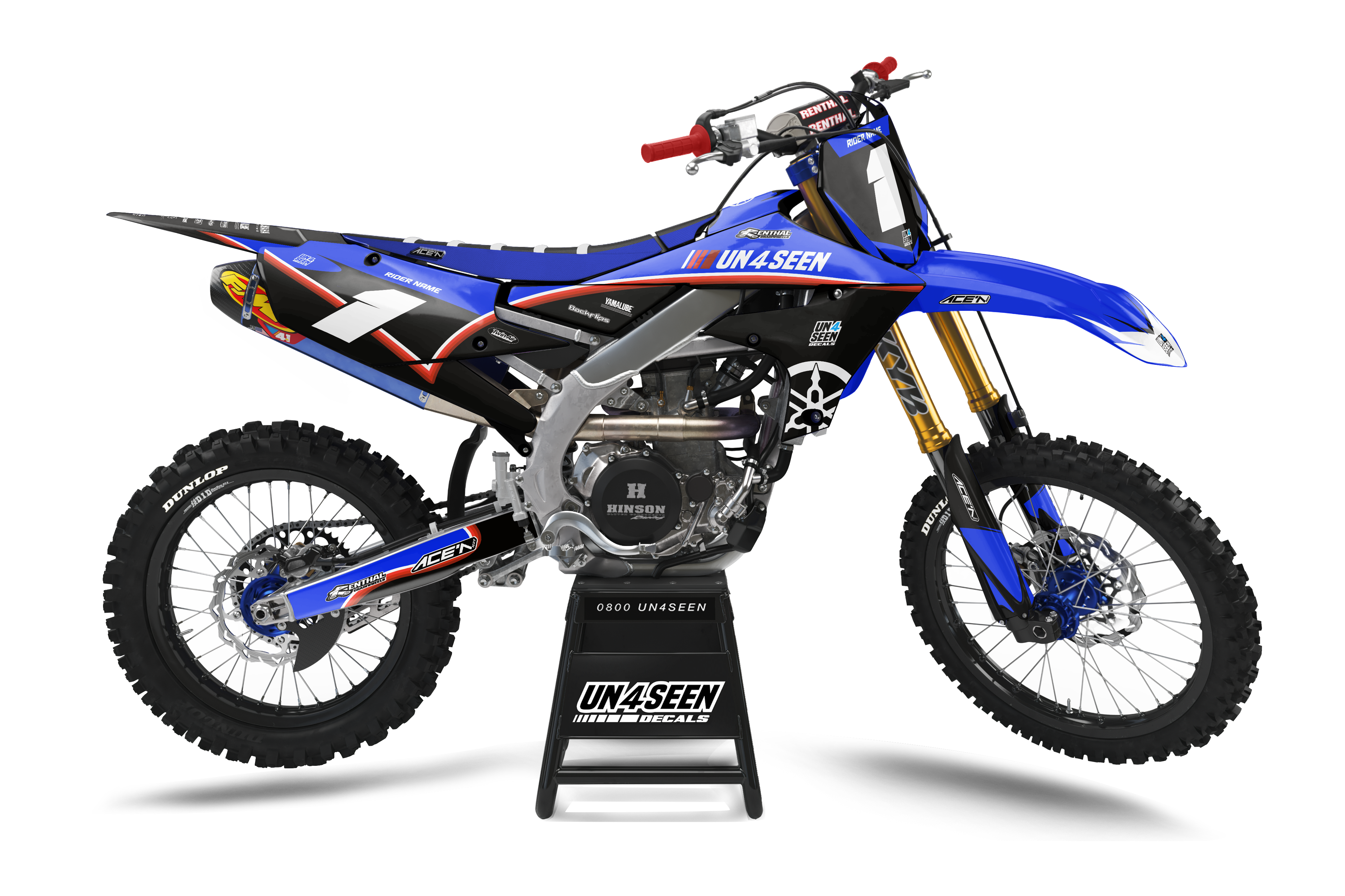 Yamaha Graphics Kit - Airmax Red