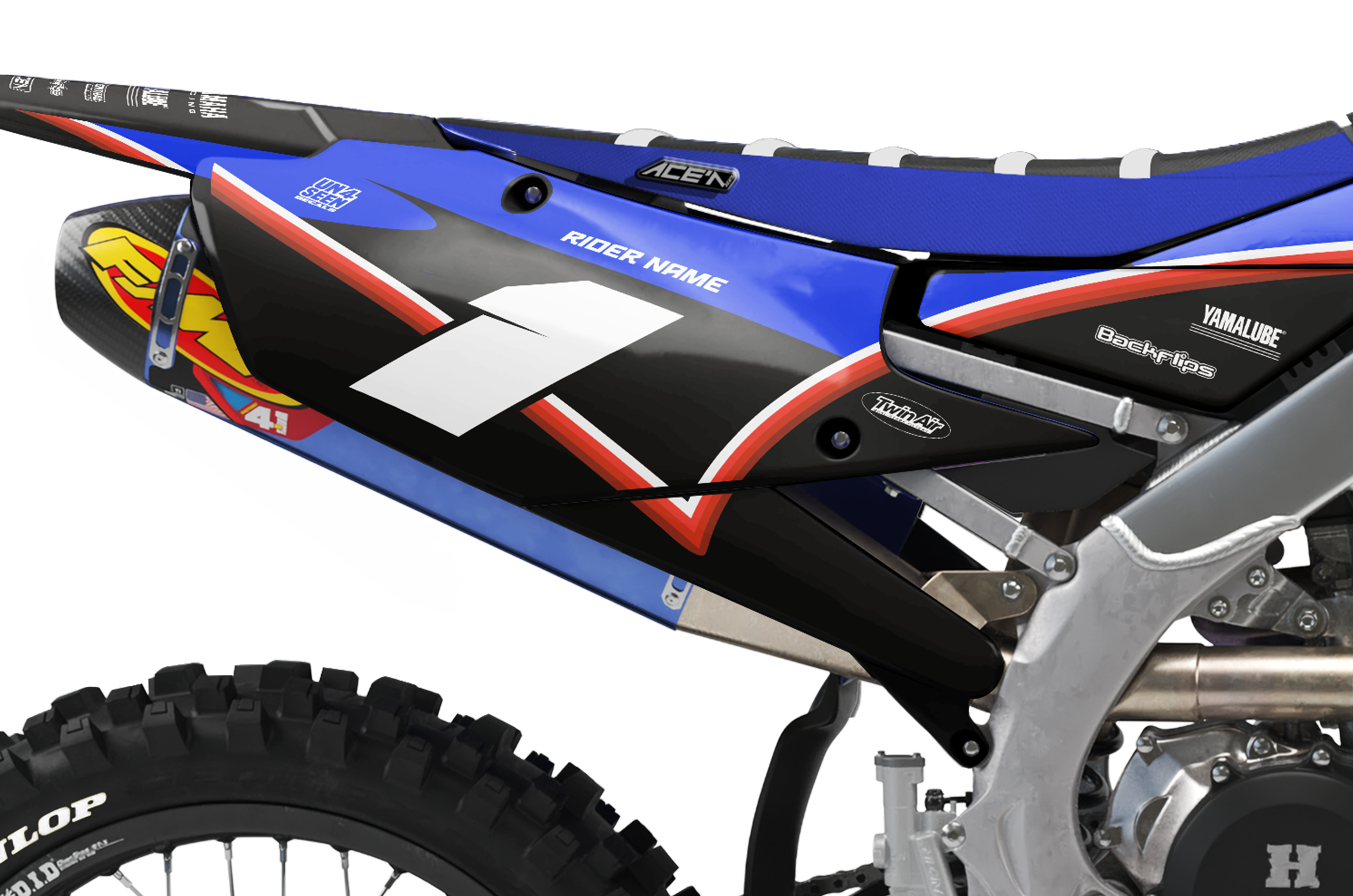 Yamaha Graphics Kit - Airmax Red