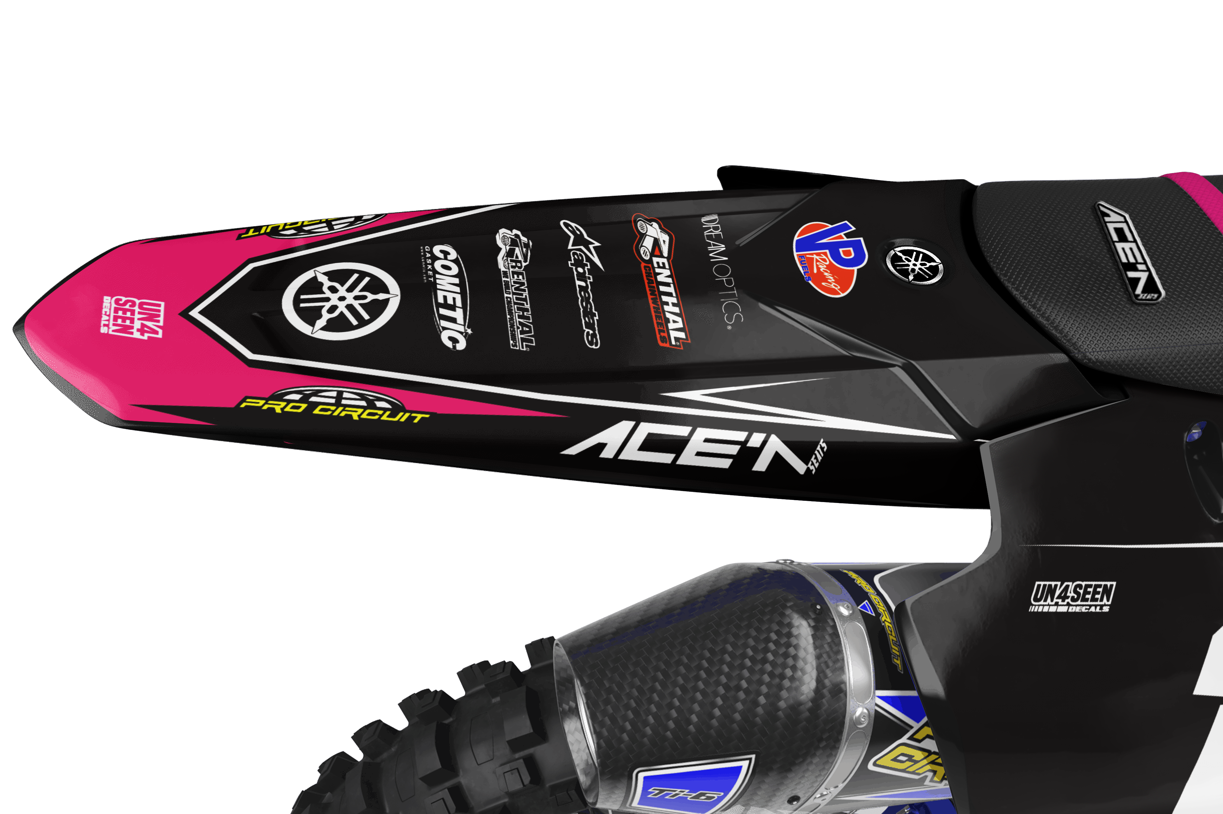 Yamaha Graphics Kit - Abide Pink