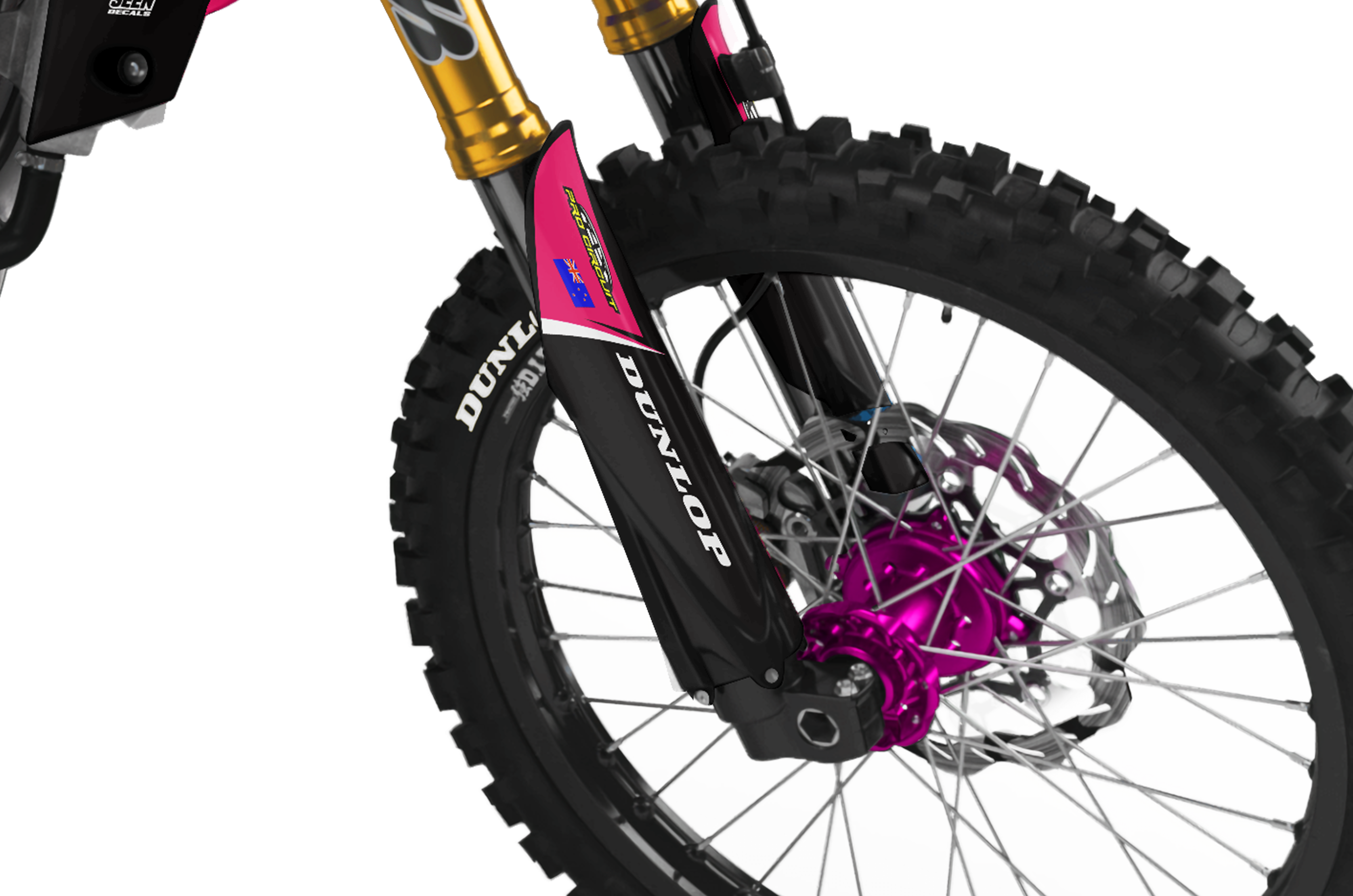 Yamaha Graphics Kit - Abide Pink