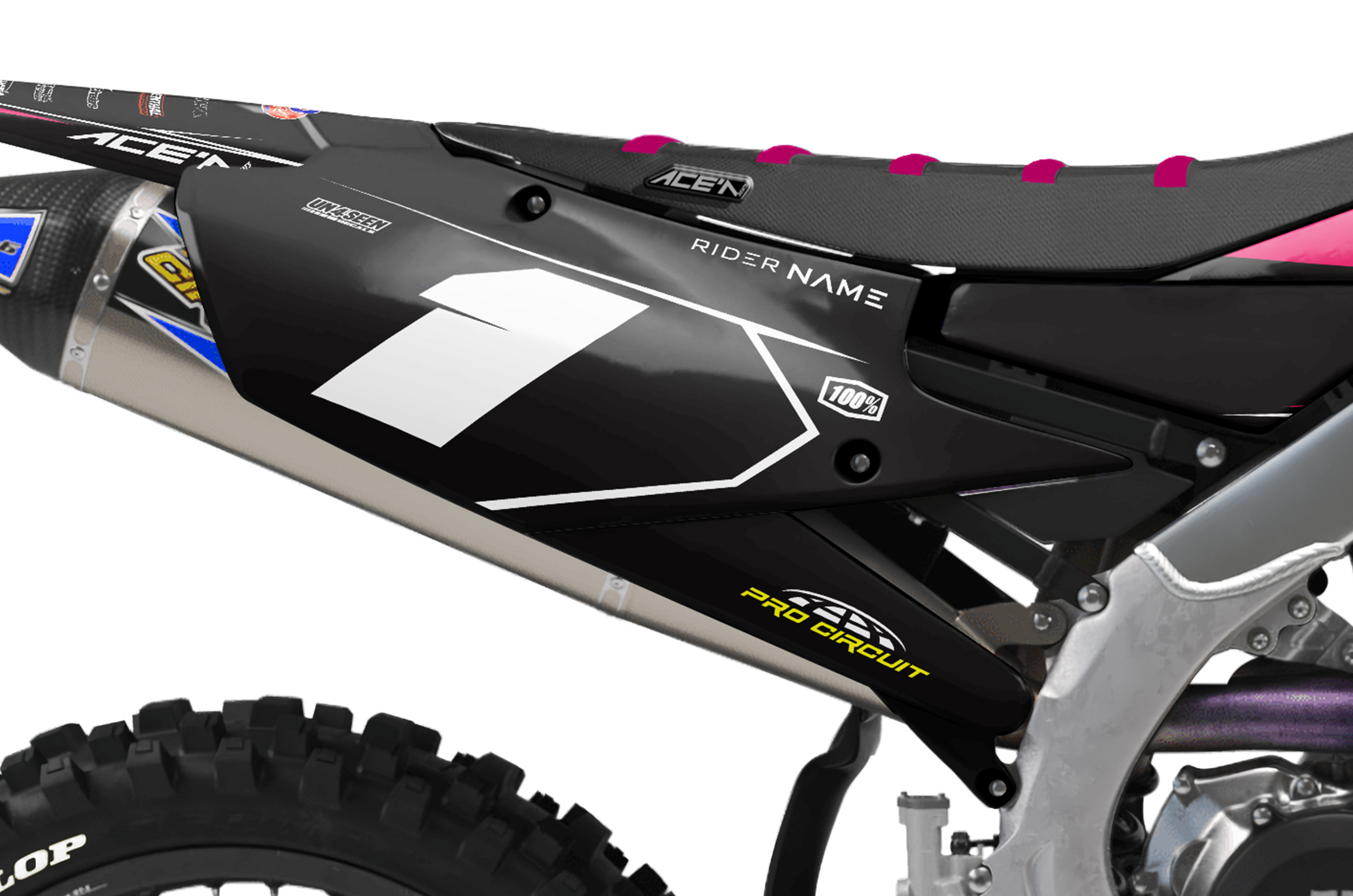 Yamaha Graphics Kit - Abide Pink