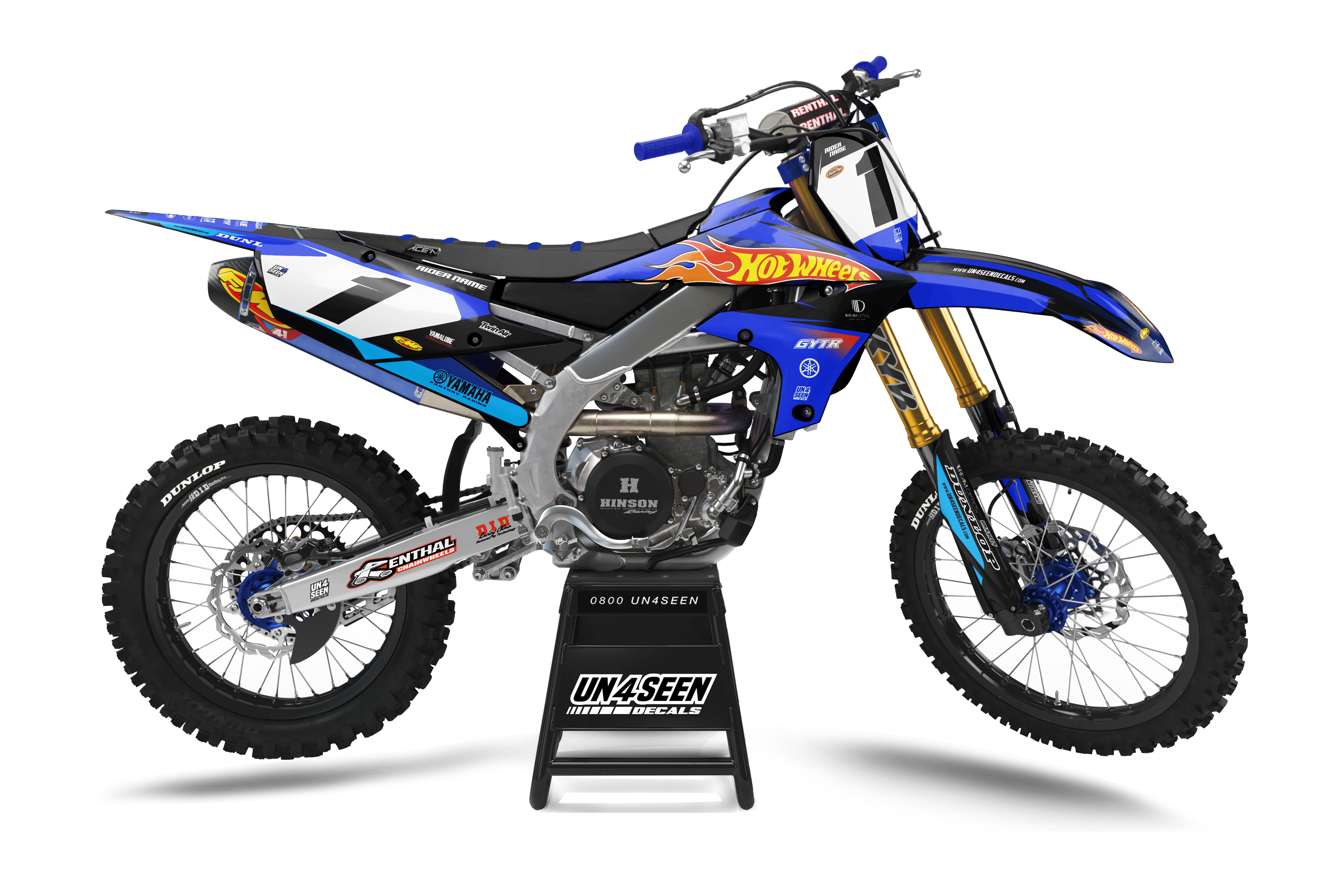 Yamaha Graphics Kit - Hotwheels