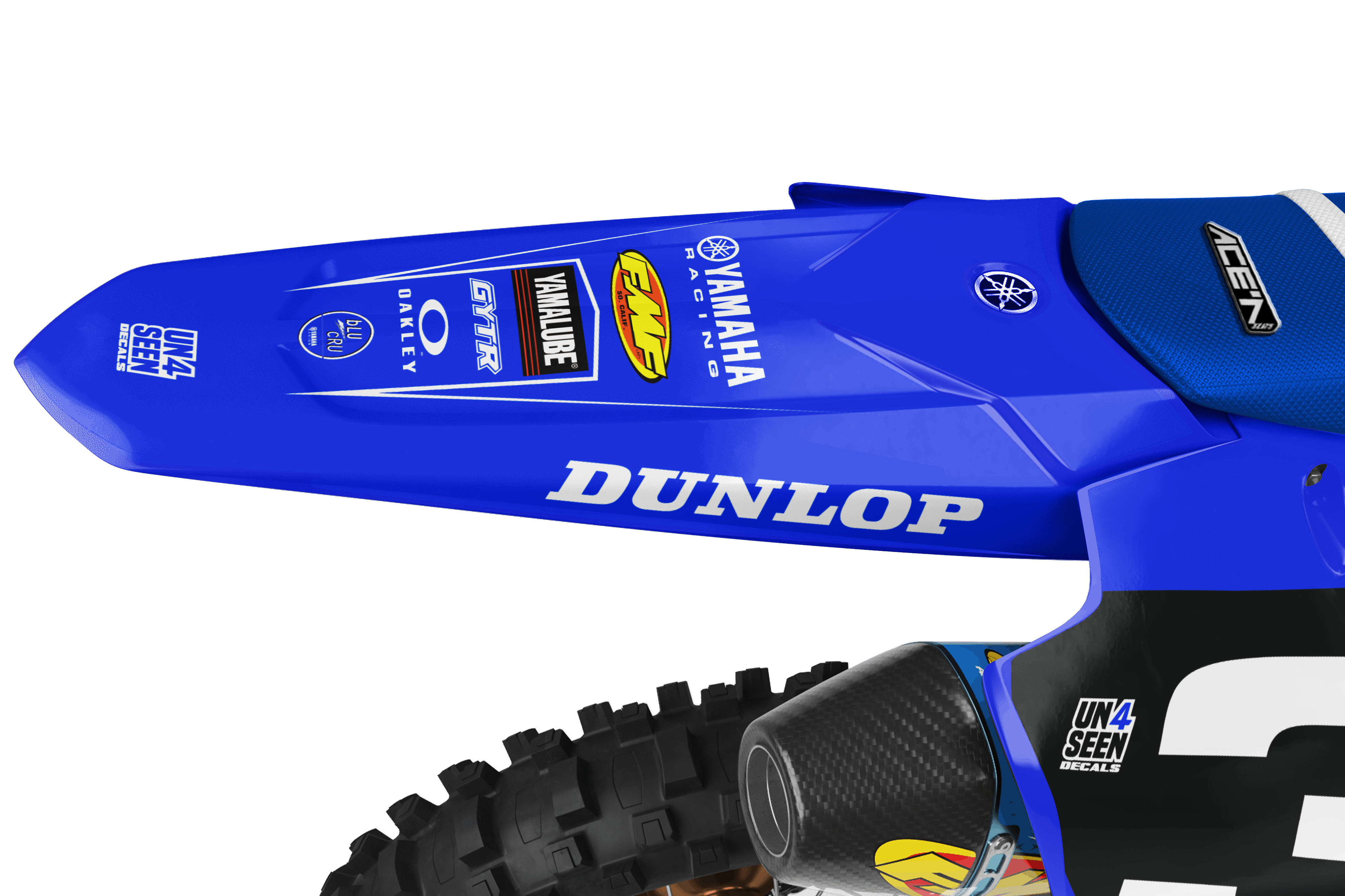 Yamaha Graphics Kit - Cela Blue