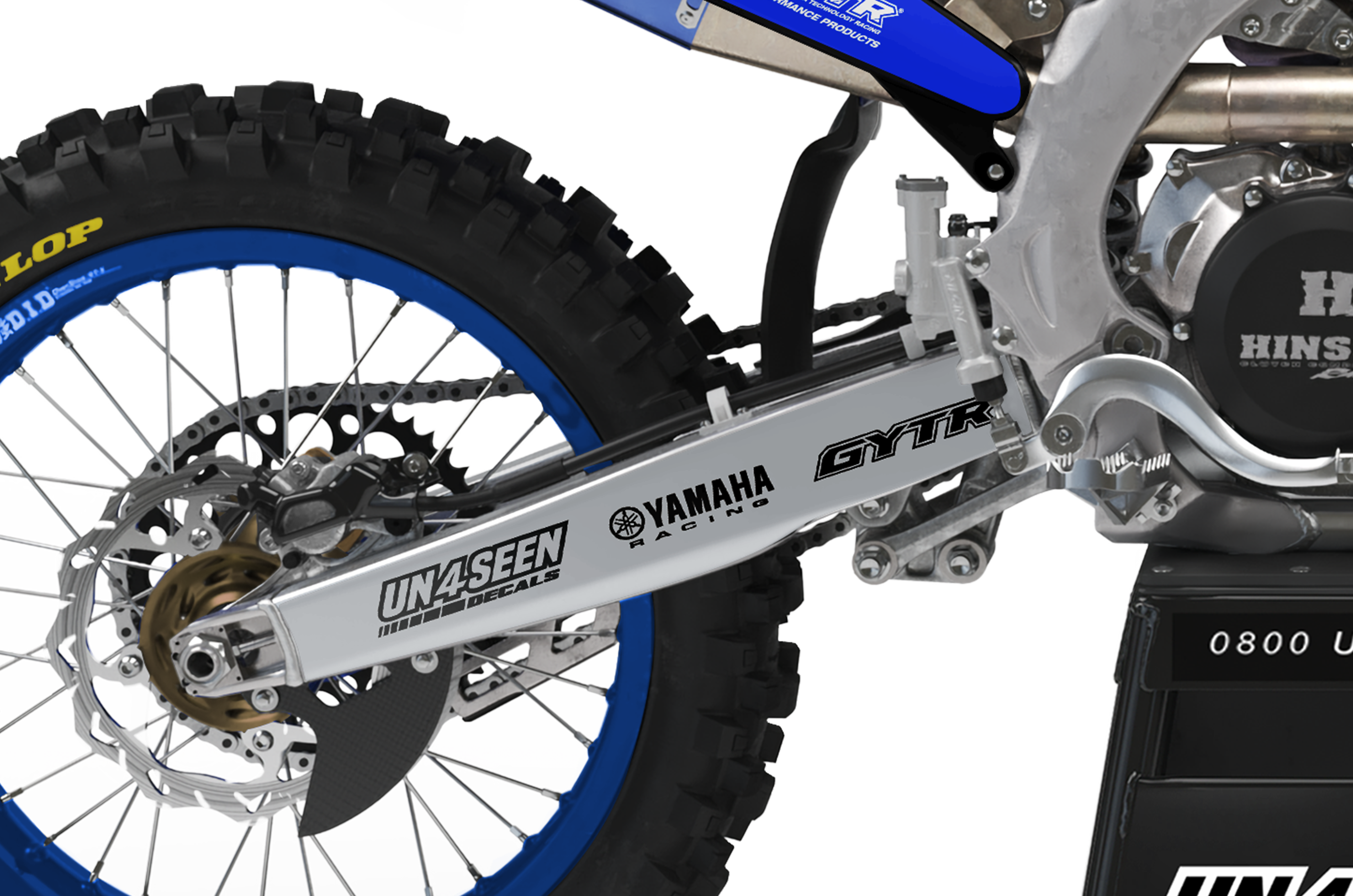 Yamaha Graphics Kit - Cela Blue