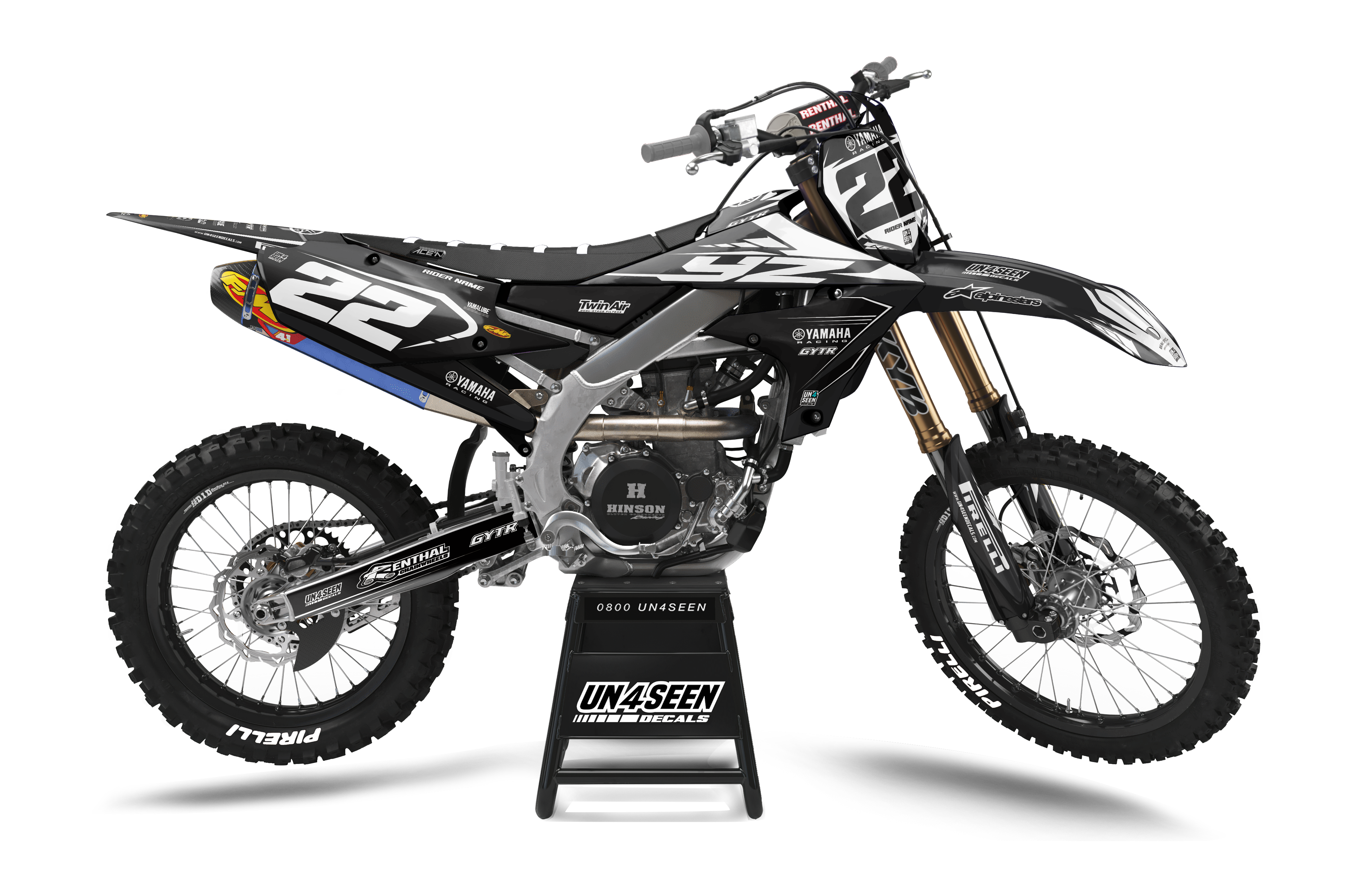 Yamaha Graphics Kit - Reflex Black