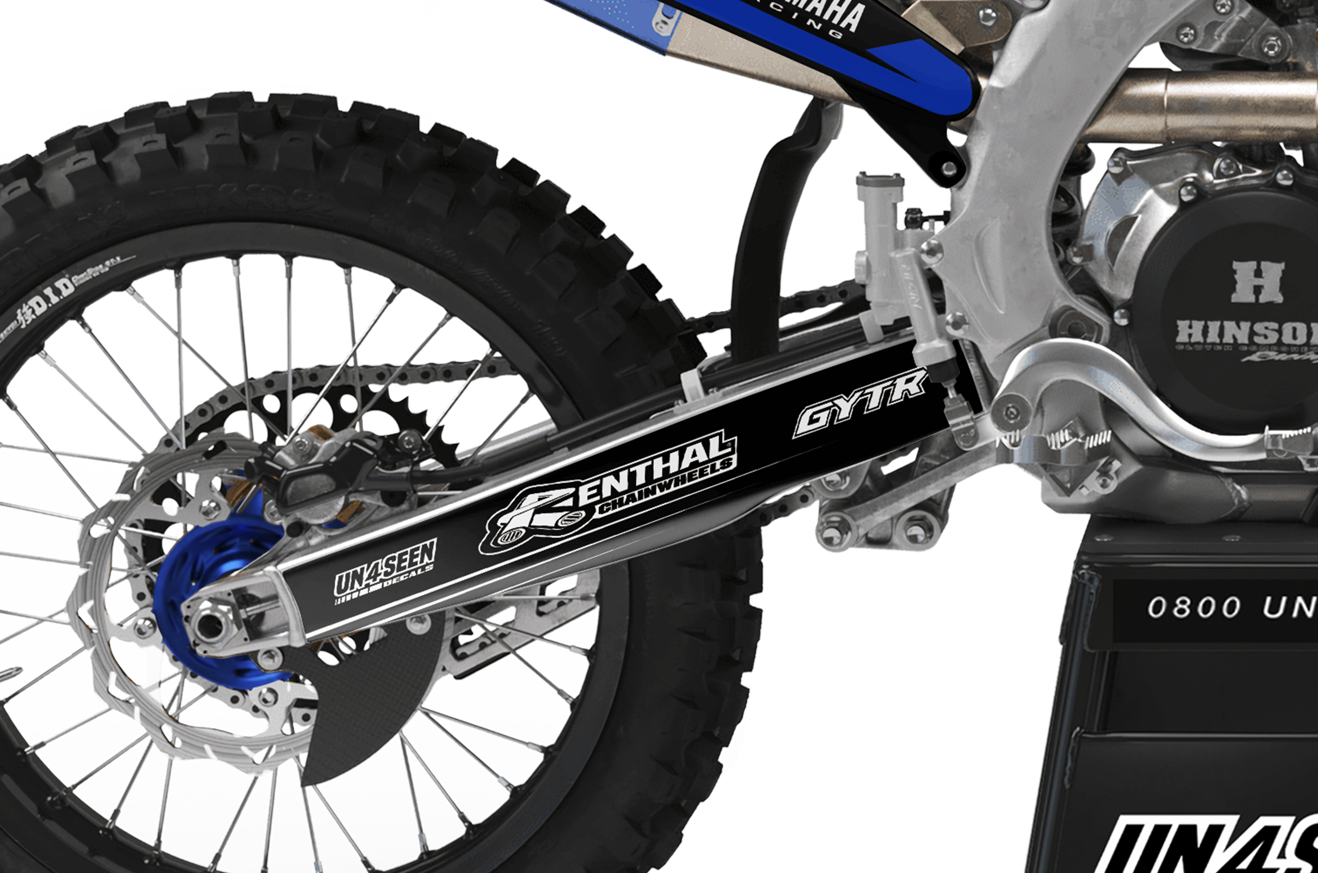 Yamaha Graphics Kit - Reflex Blue