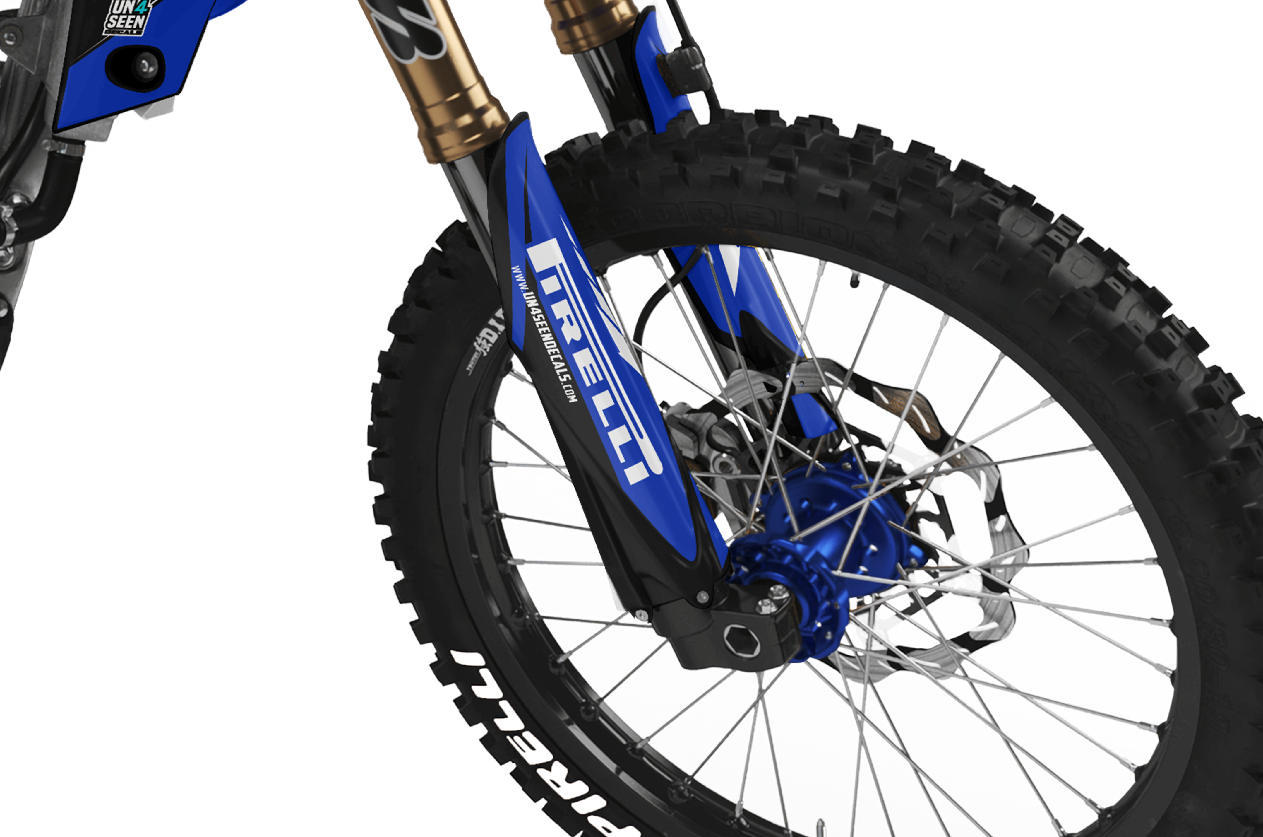 Yamaha Graphics Kit - Reflex Blue