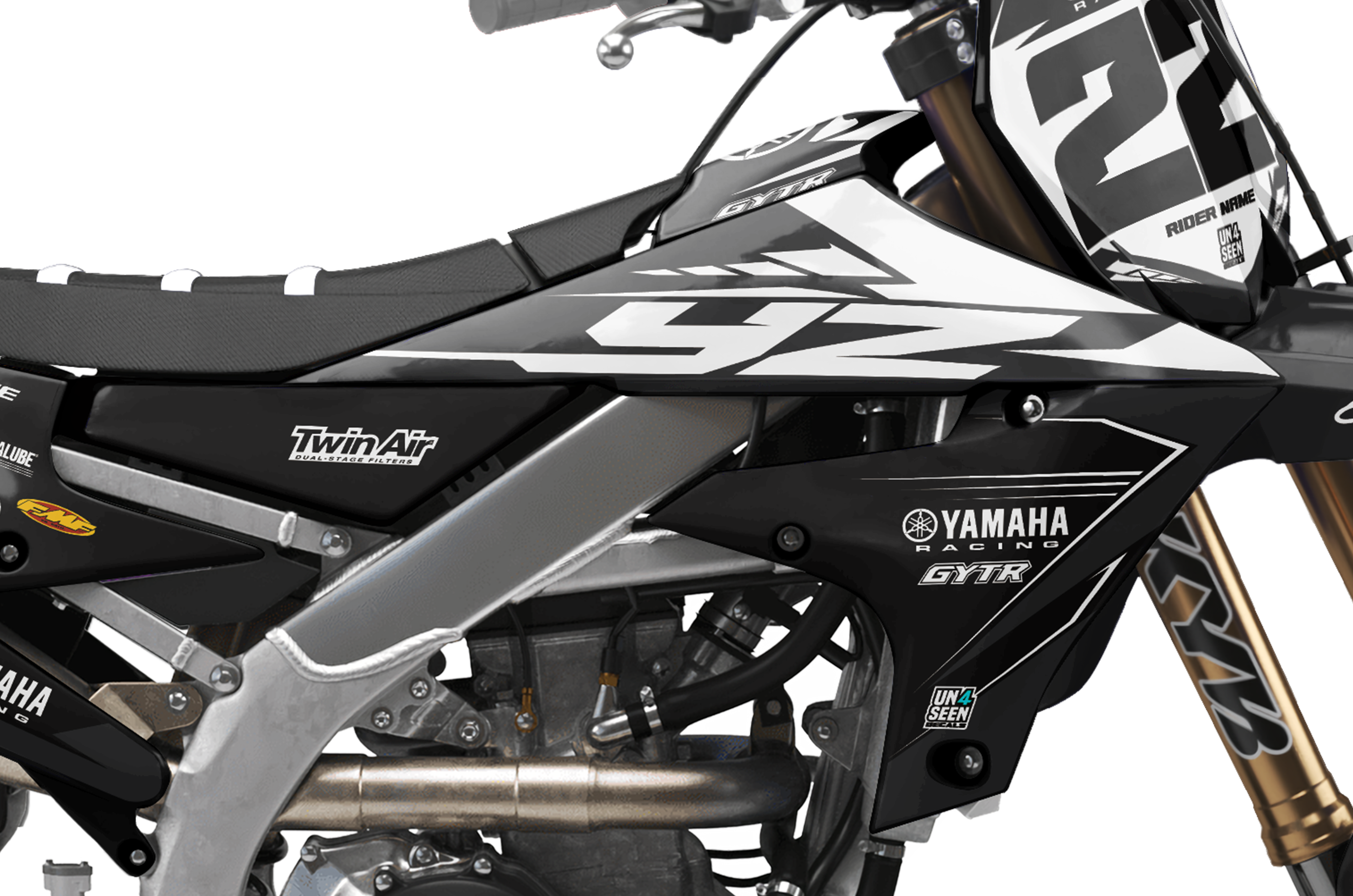 Yamaha Graphics Kit - Reflex Black