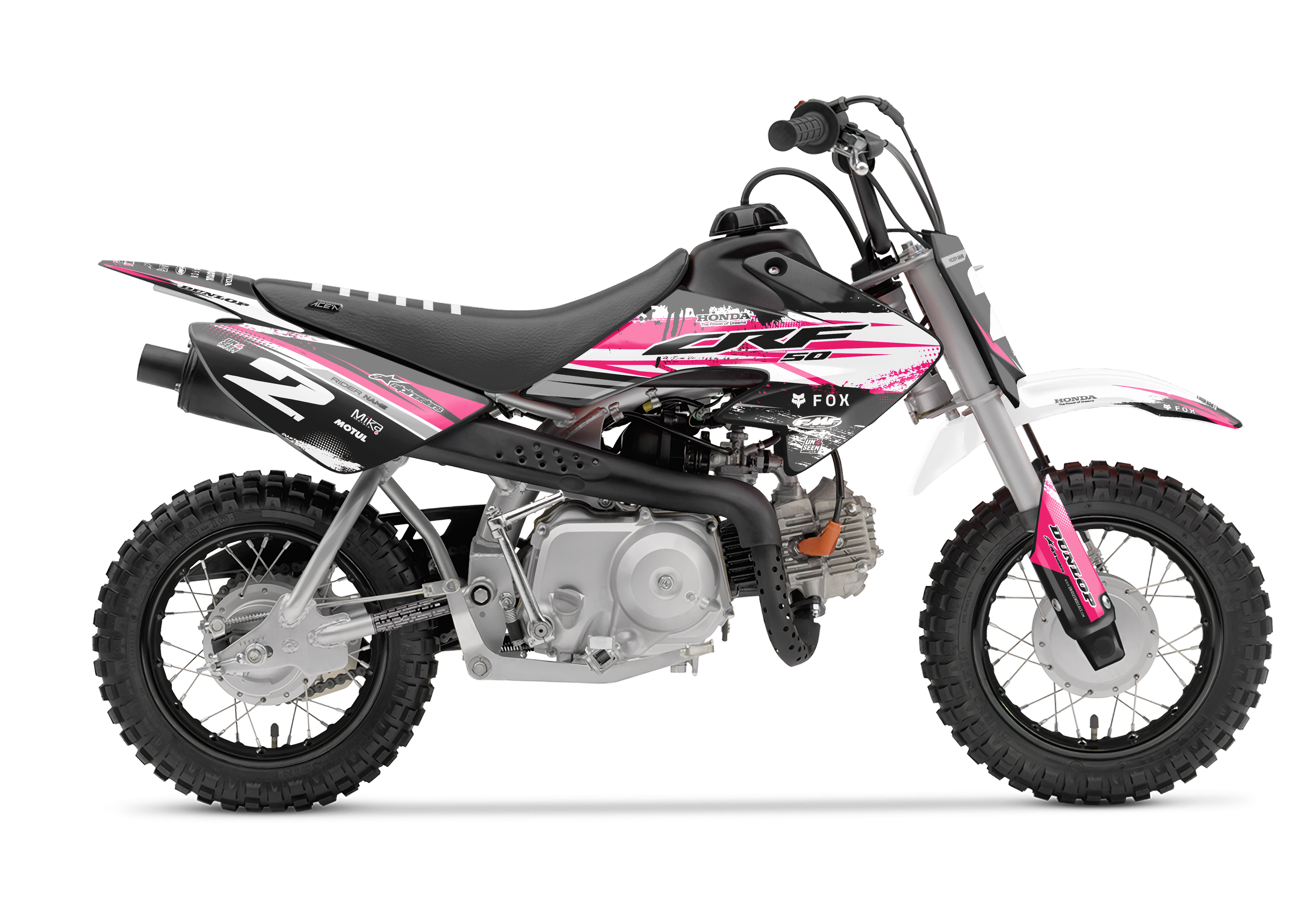 Crf50 Graphics Kit - Conduct Pink