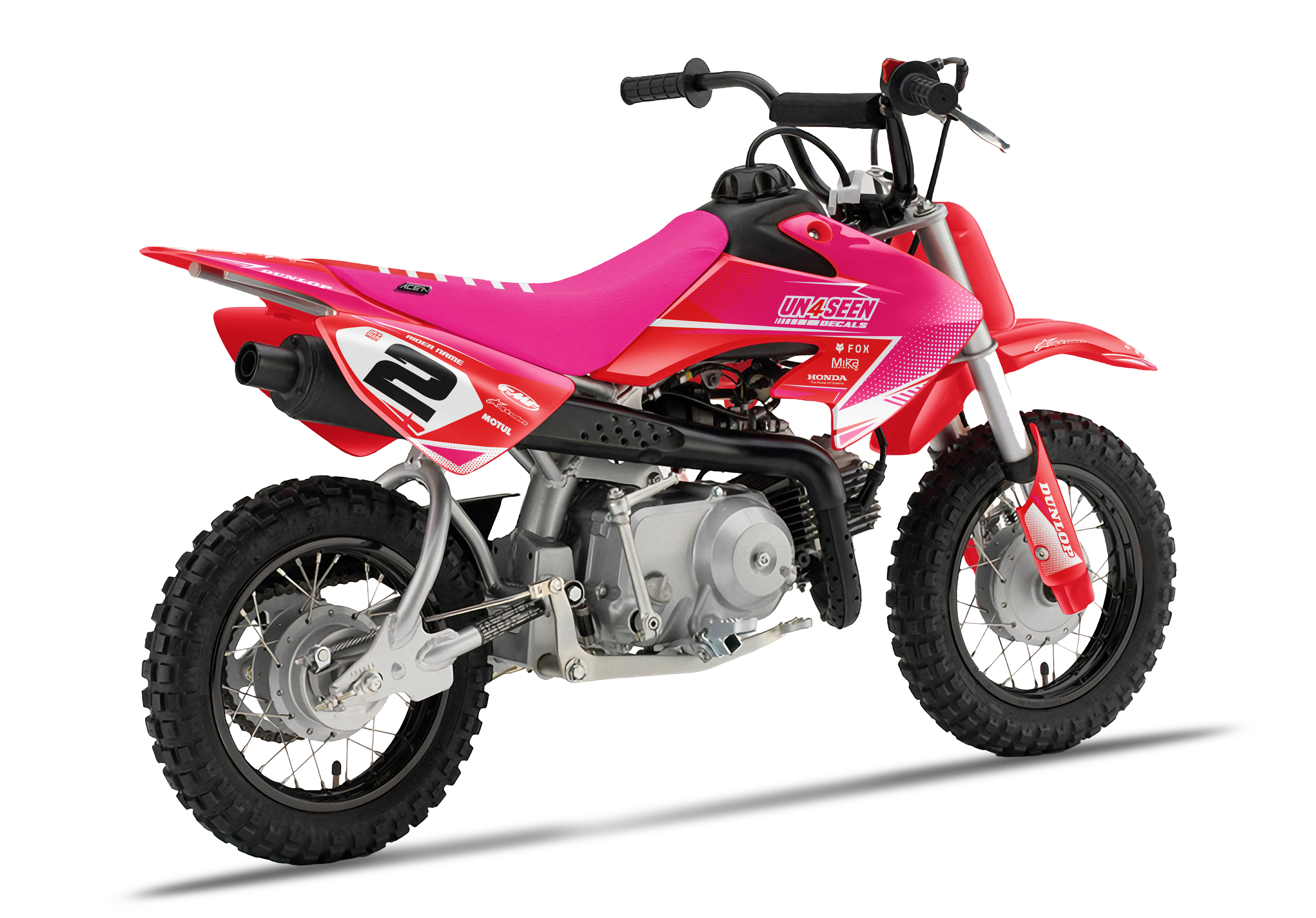 Crf50 Graphics Kit - Hammer Pink