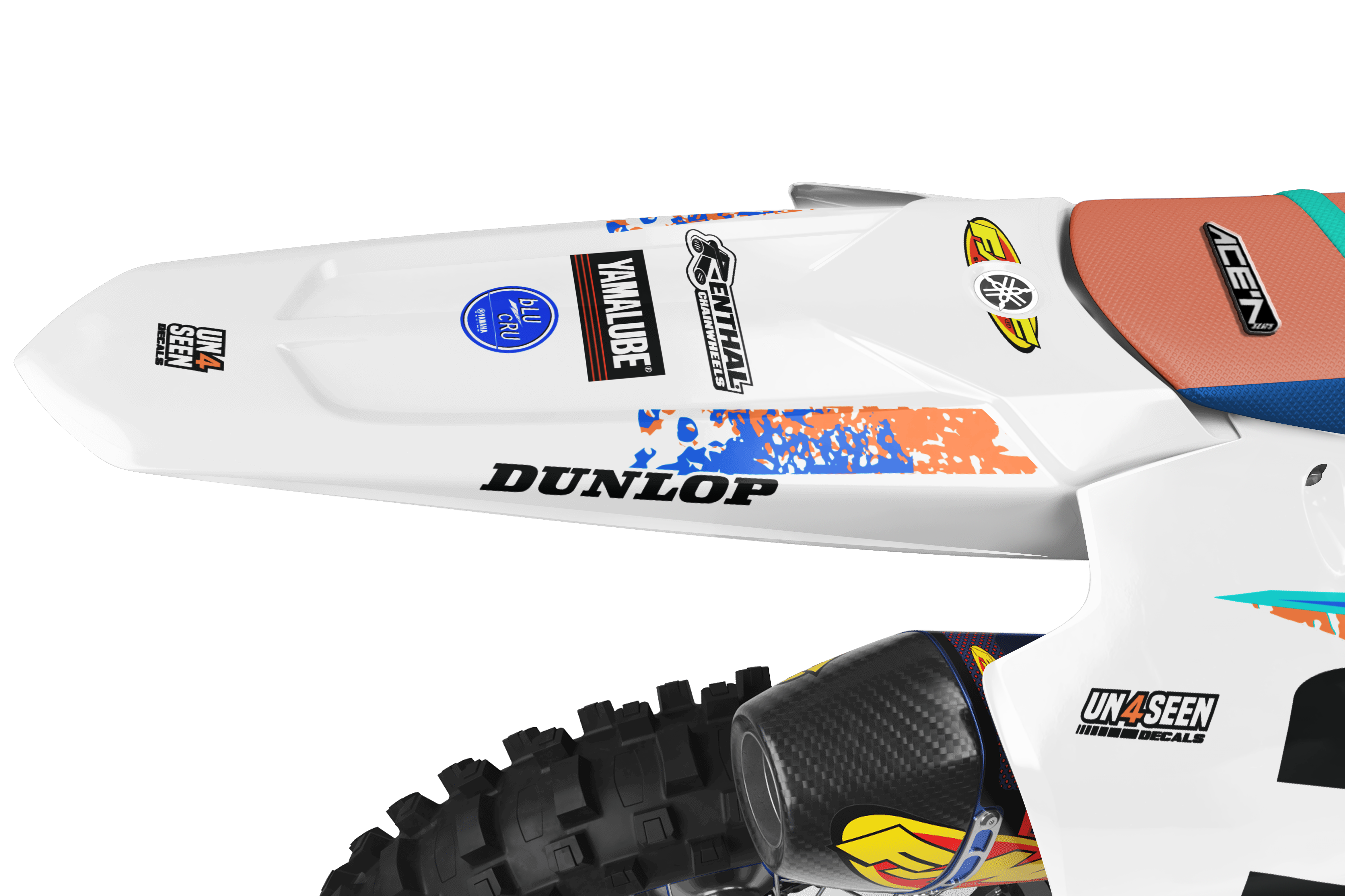 Yamaha Graphics Kit - Hazzy Orange
