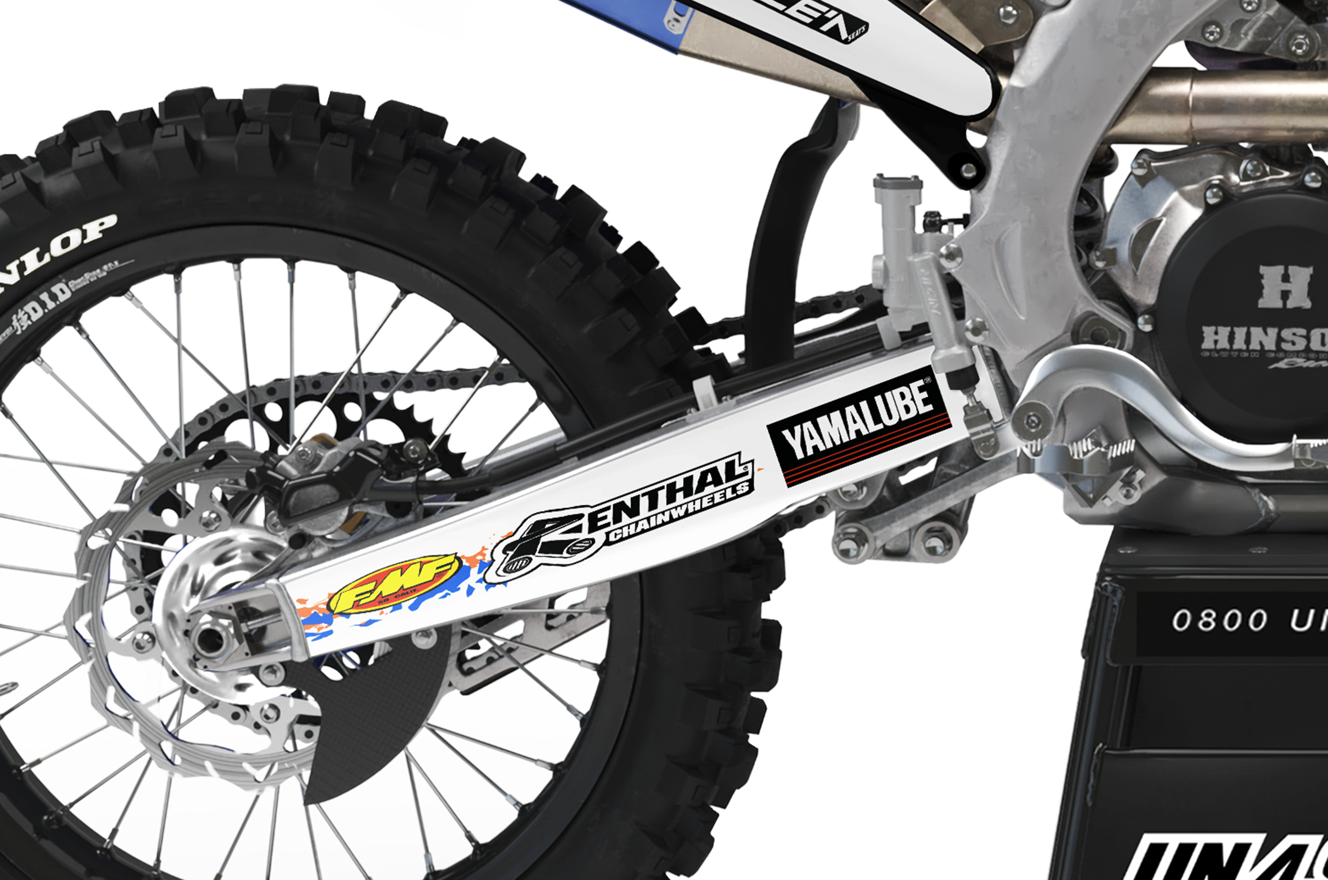 Yamaha Graphics Kit - Hazzy Orange