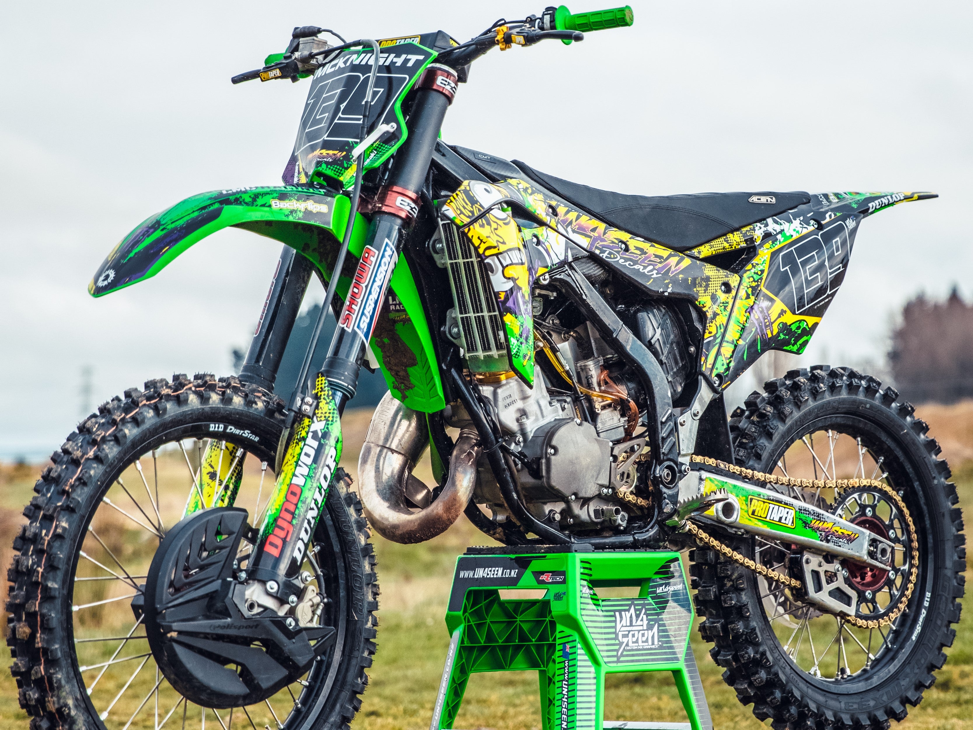 Kawasaki Zombie Graphics Kit - Bart