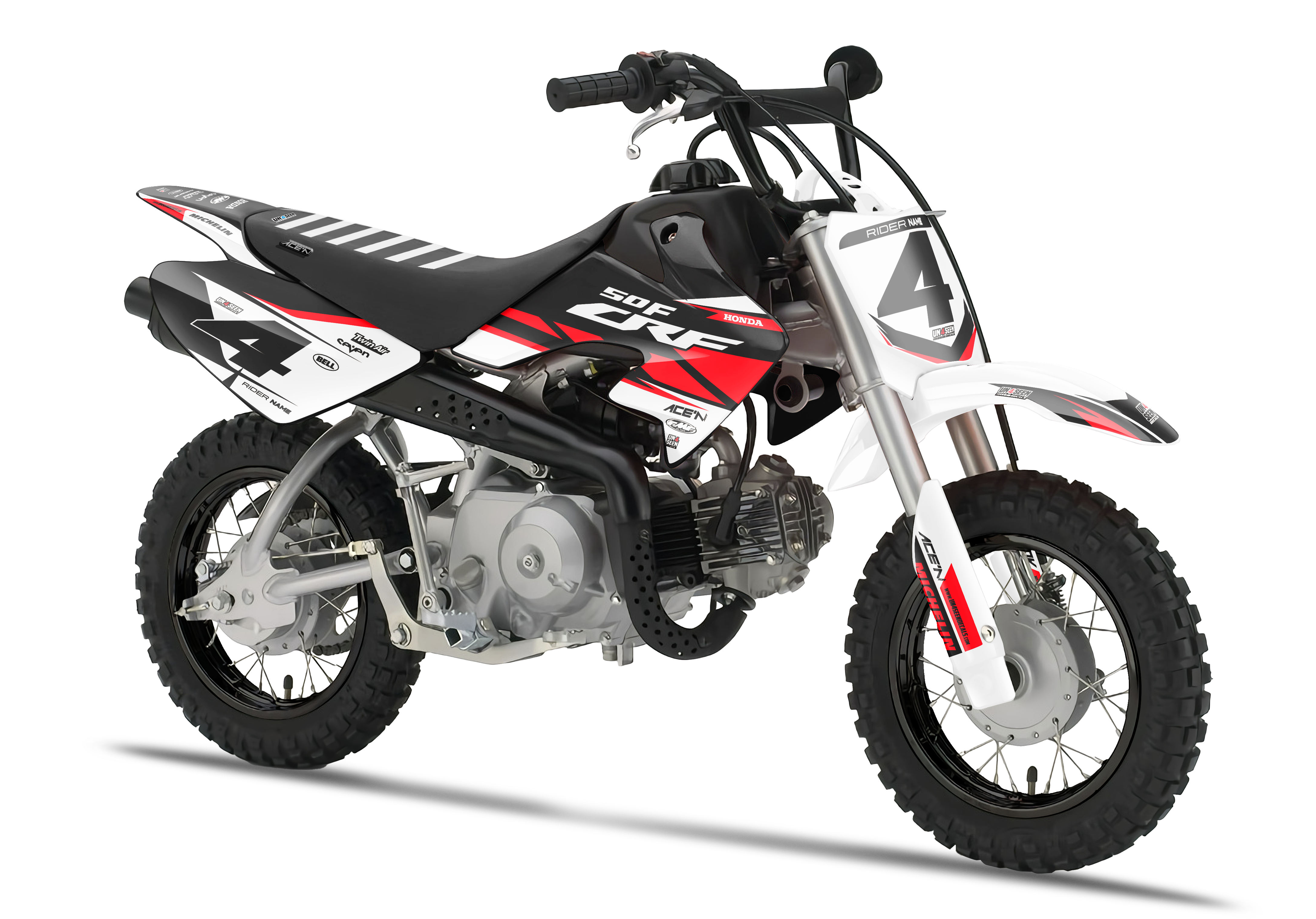 Crf50 Graphics Kit - Ceo Red