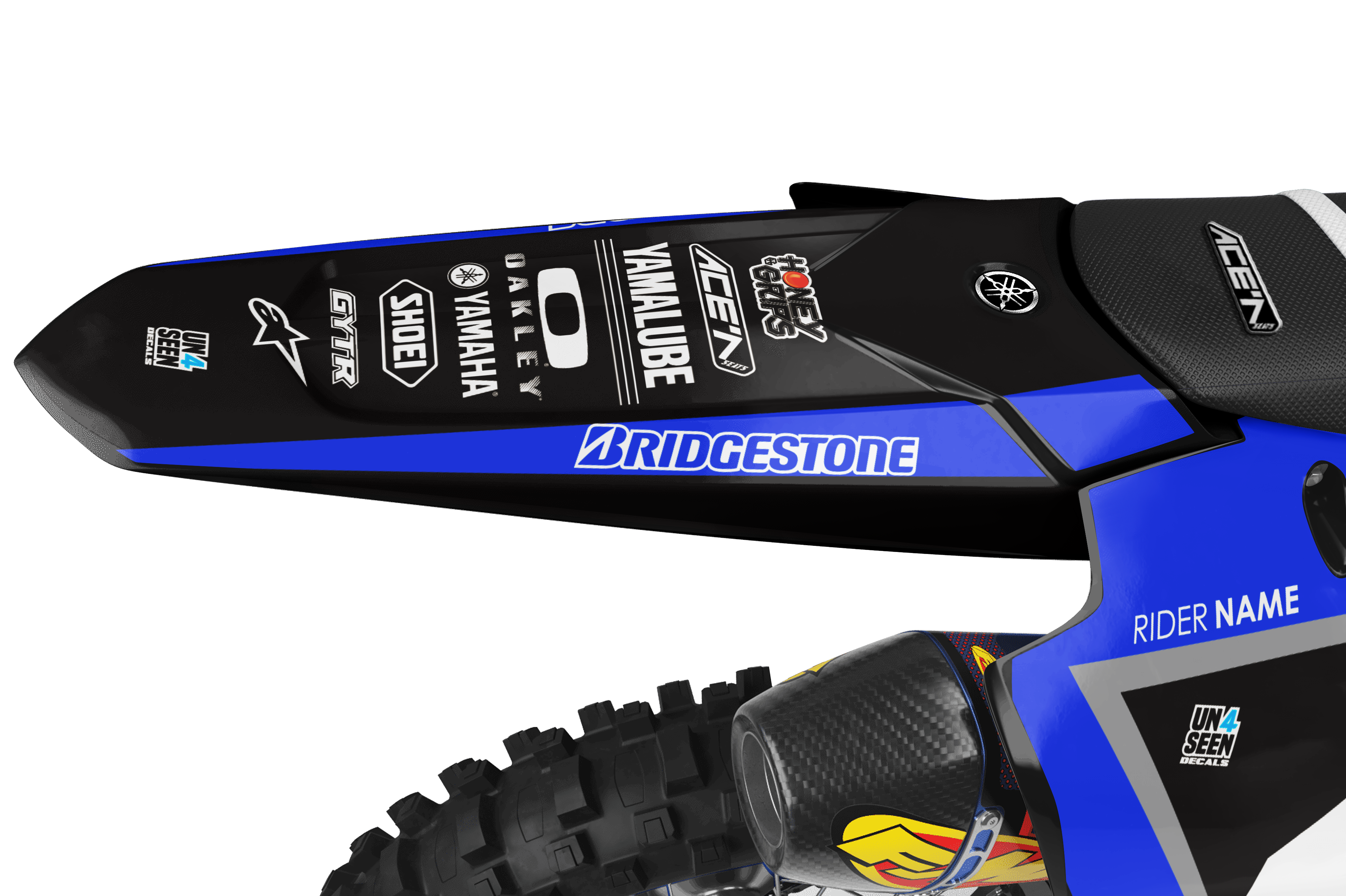 Yamaha Graphics Kit - Keen Blue