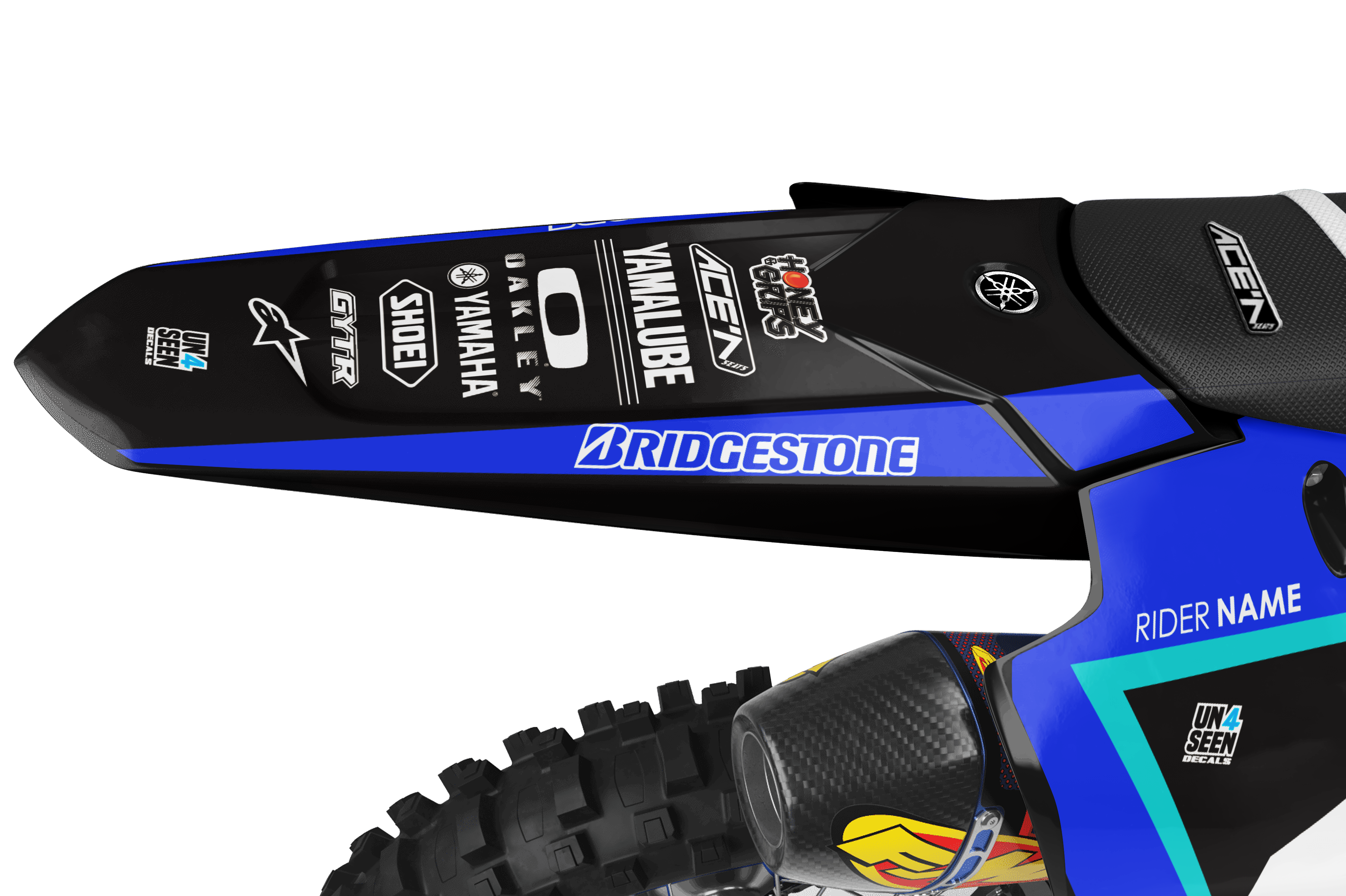 Yamaha Graphics Kit - Keen Aqua