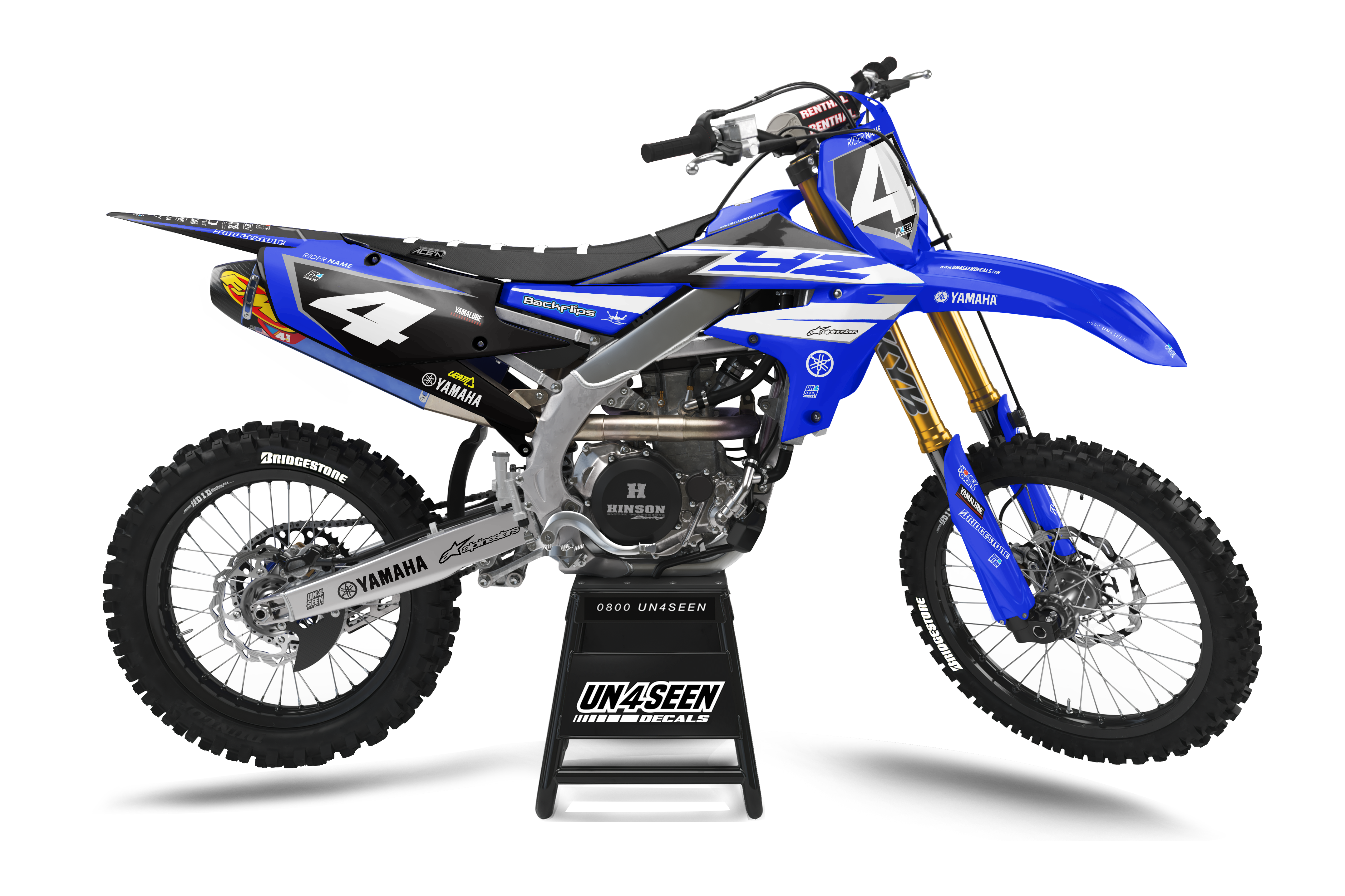 Yamaha Graphics Kit - Keen Blue
