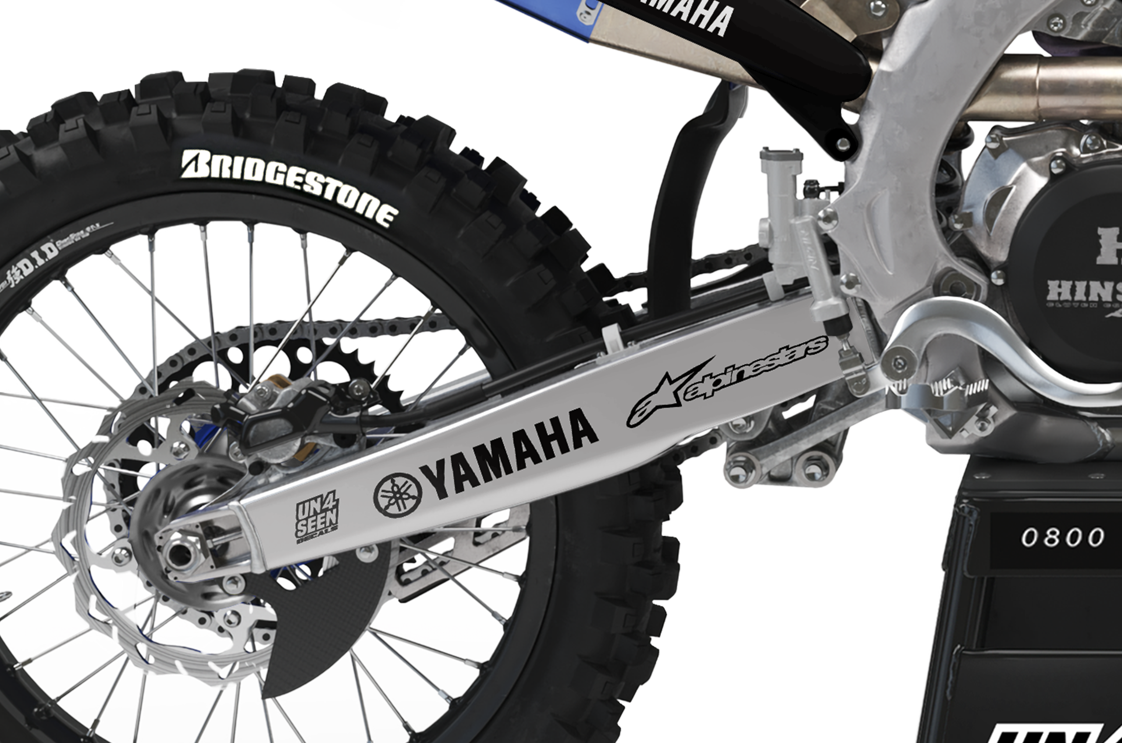 Yamaha Graphics Kit - Keen Blue