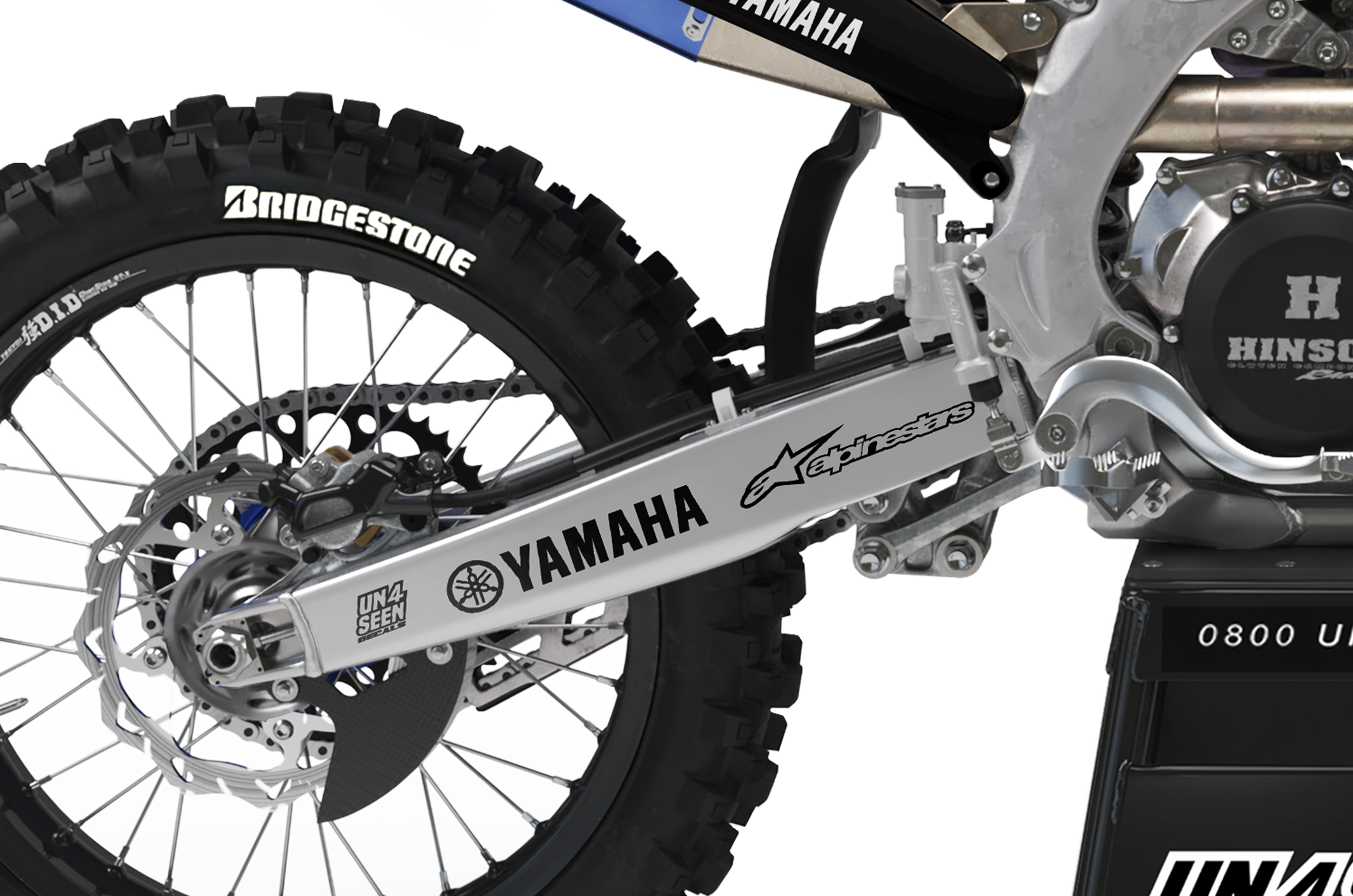 Yamaha Graphics Kit - Keen Aqua