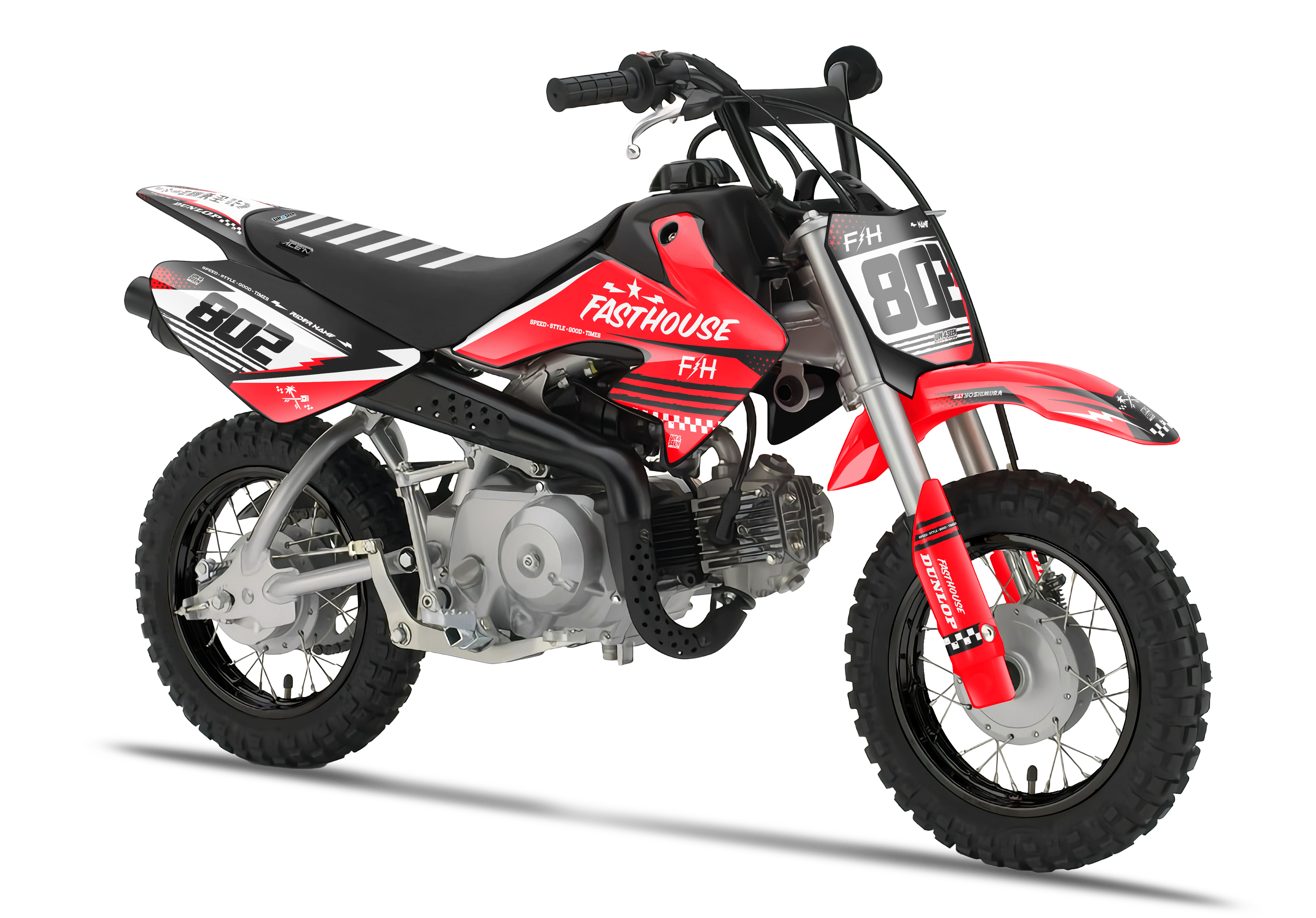 Crf50 Graphics Kit - Fasthouse