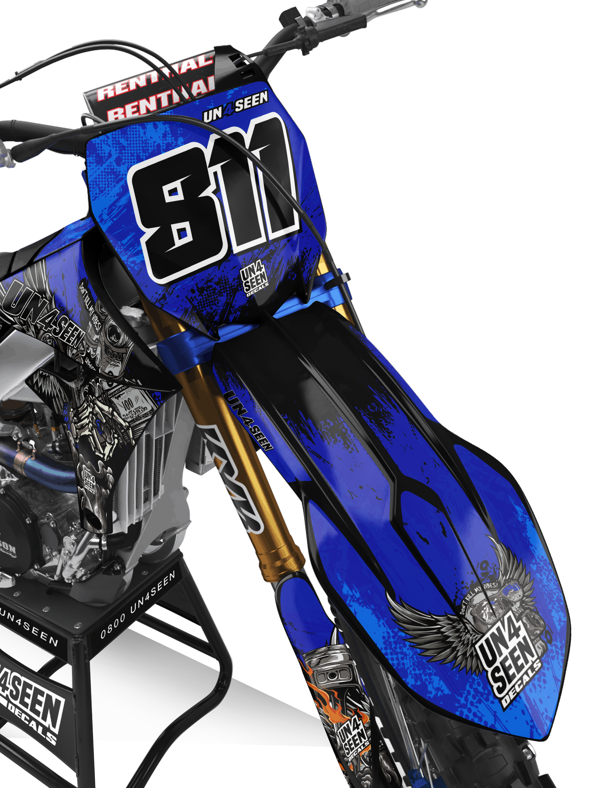 Yamaha Crank Graphics Kit - Money & Motors