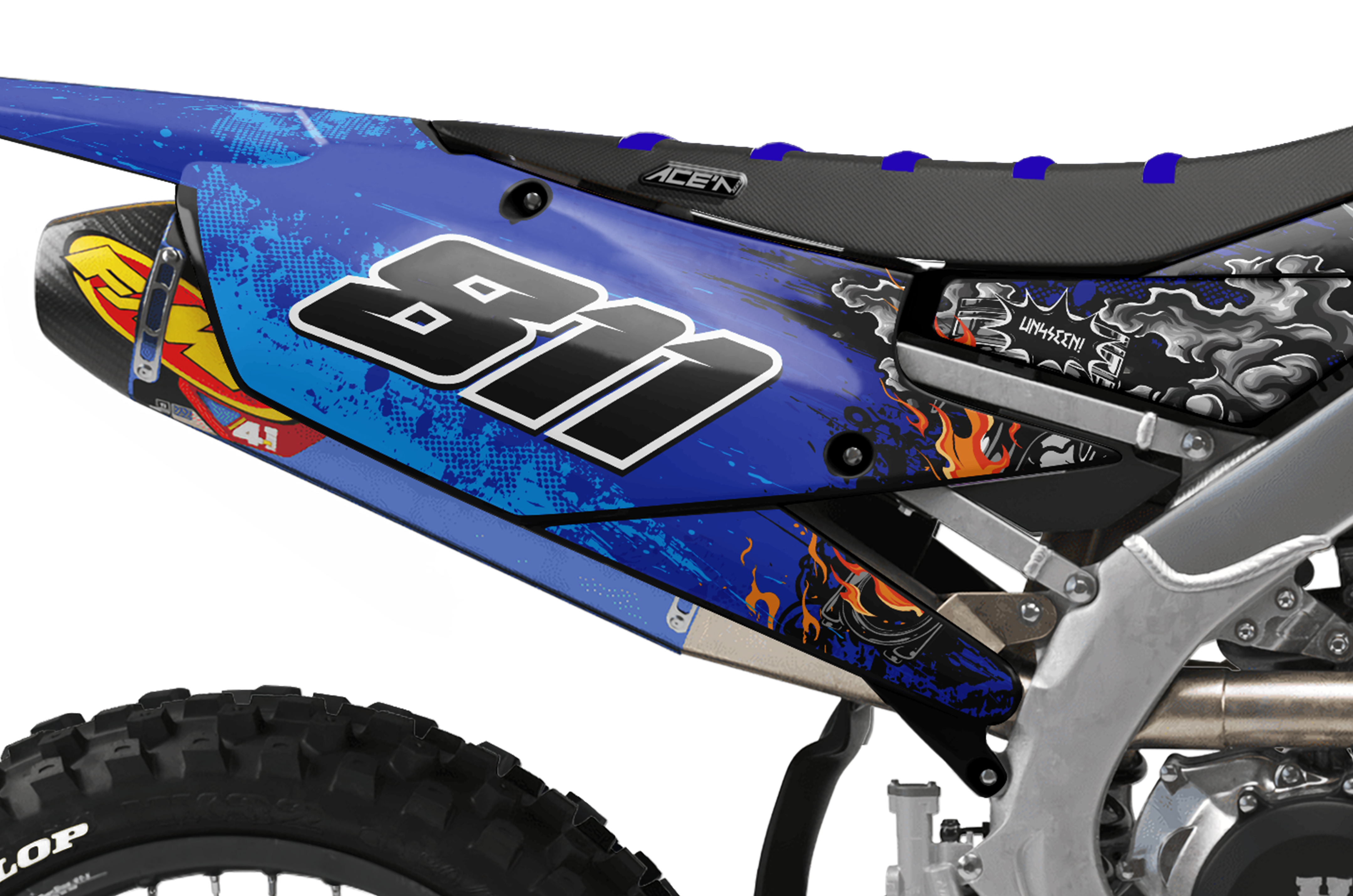 Yamaha Crank Graphics Kit - Money & Motors