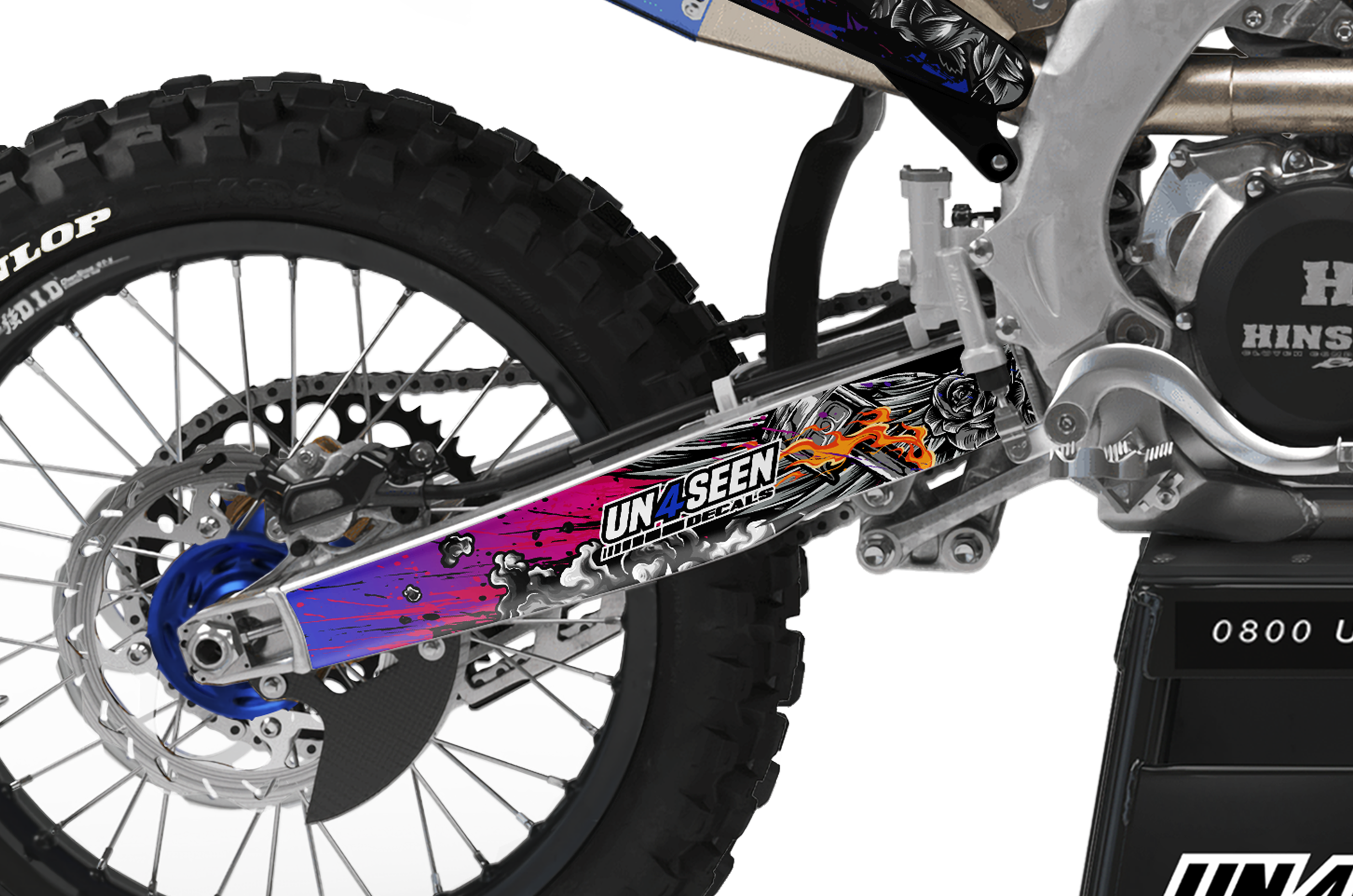 Yamaha Crank  Graphics Kit -  Heart's aren't Playgrounds