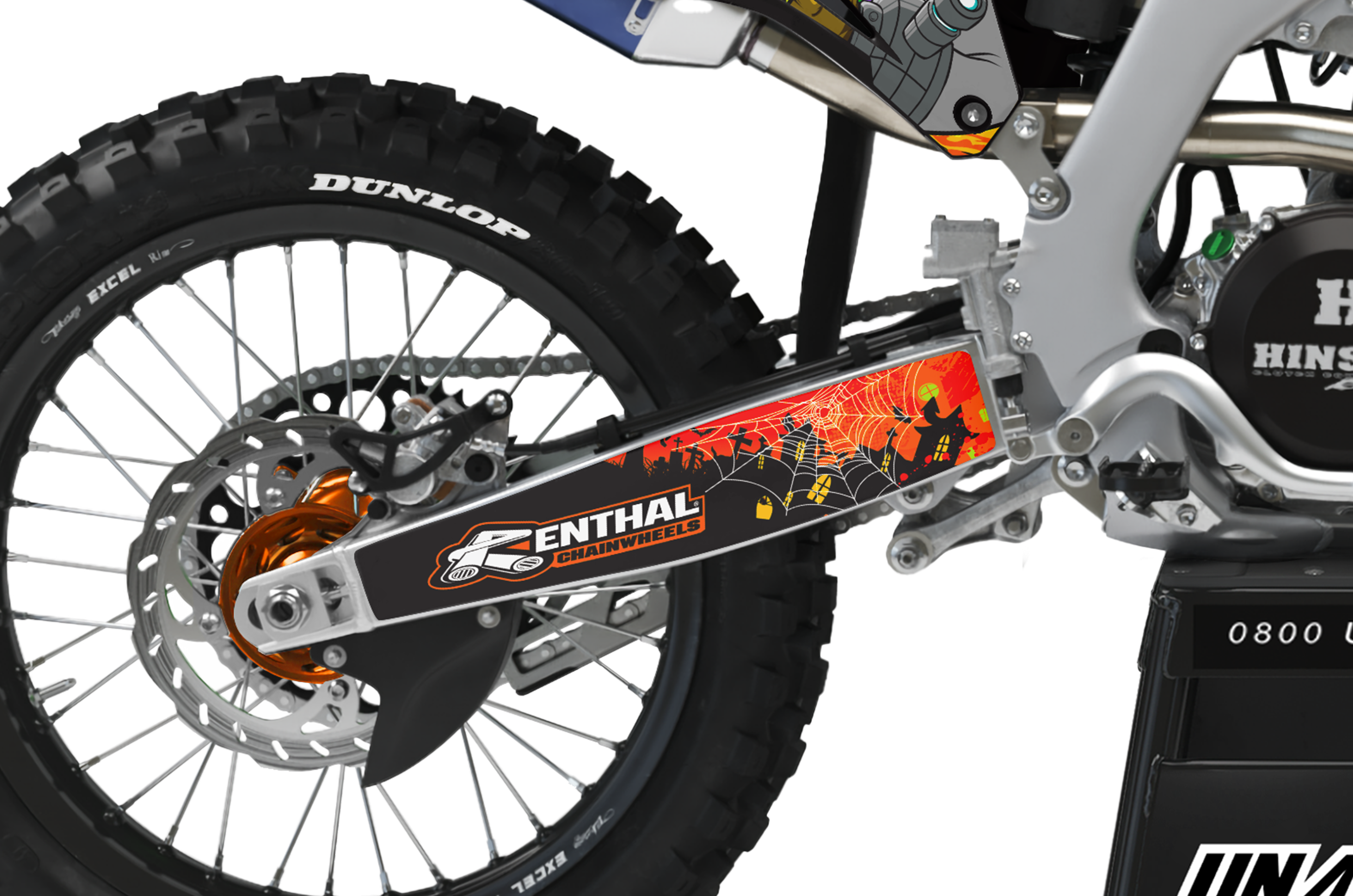 Kawasaki Zombie Graphics Kit - Frankenstein
