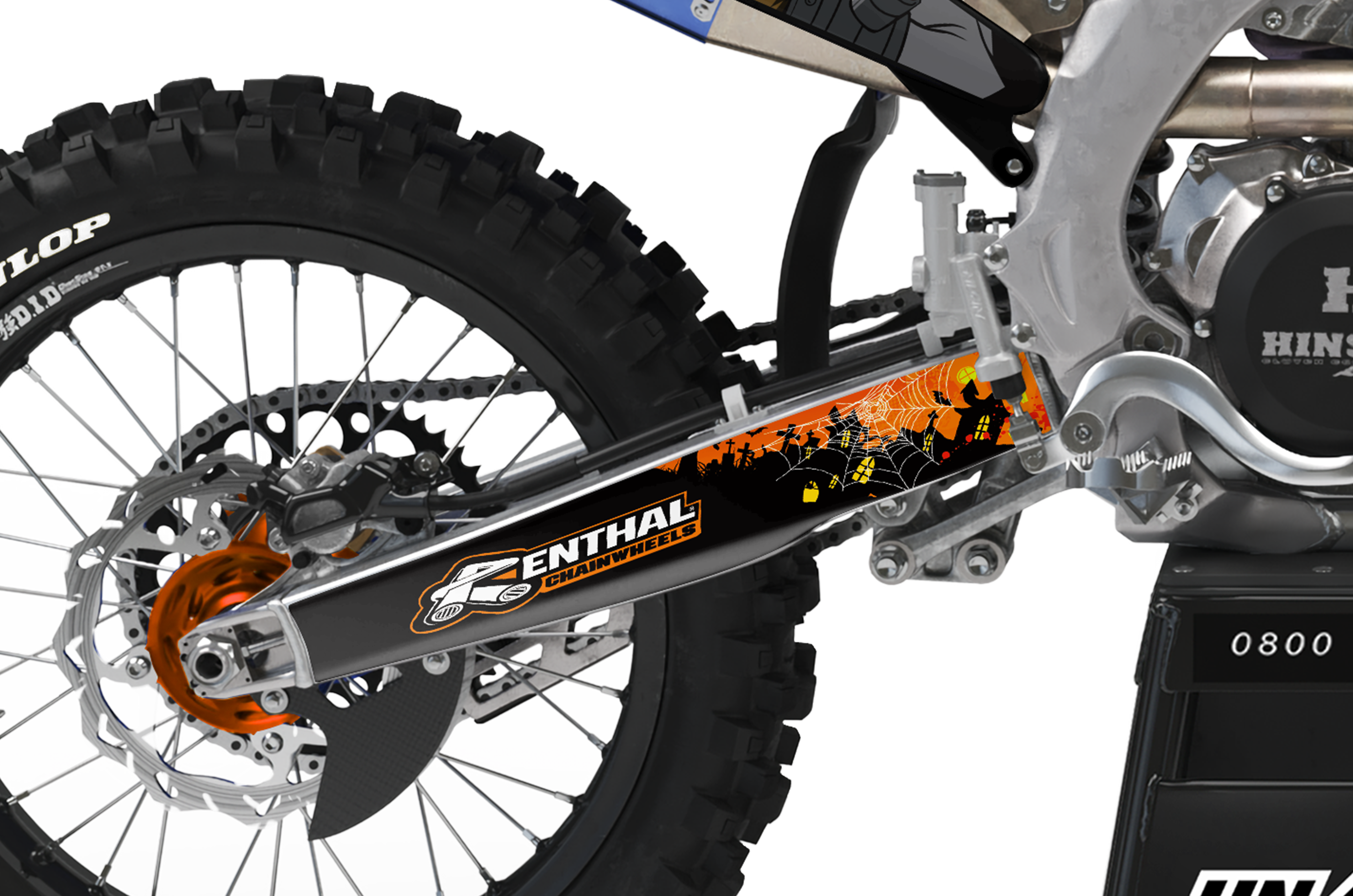 Yamaha Zombie Graphics Kit - Frankenstein