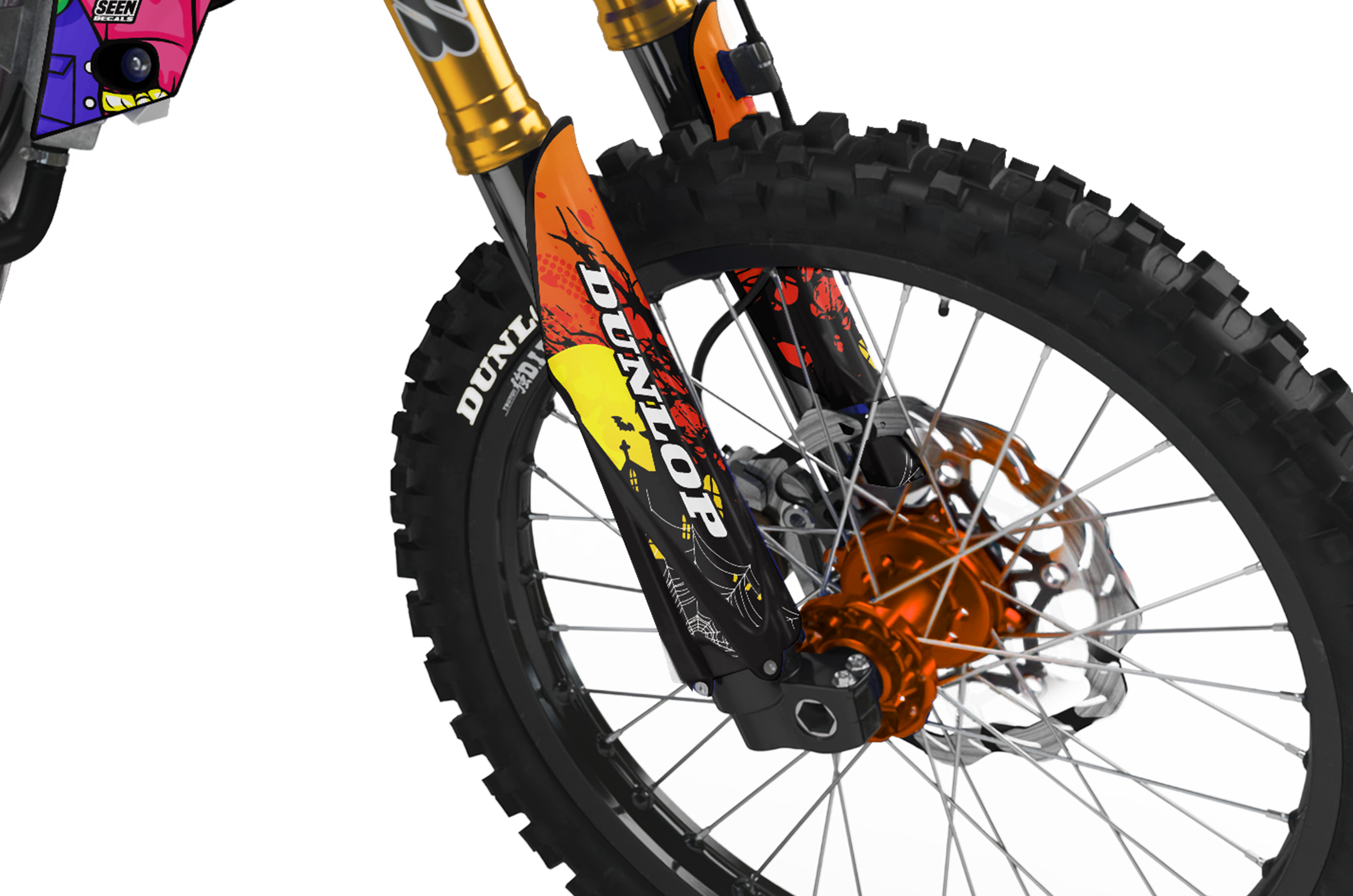 Yamaha Zombie Graphics Kit - Frankenstein