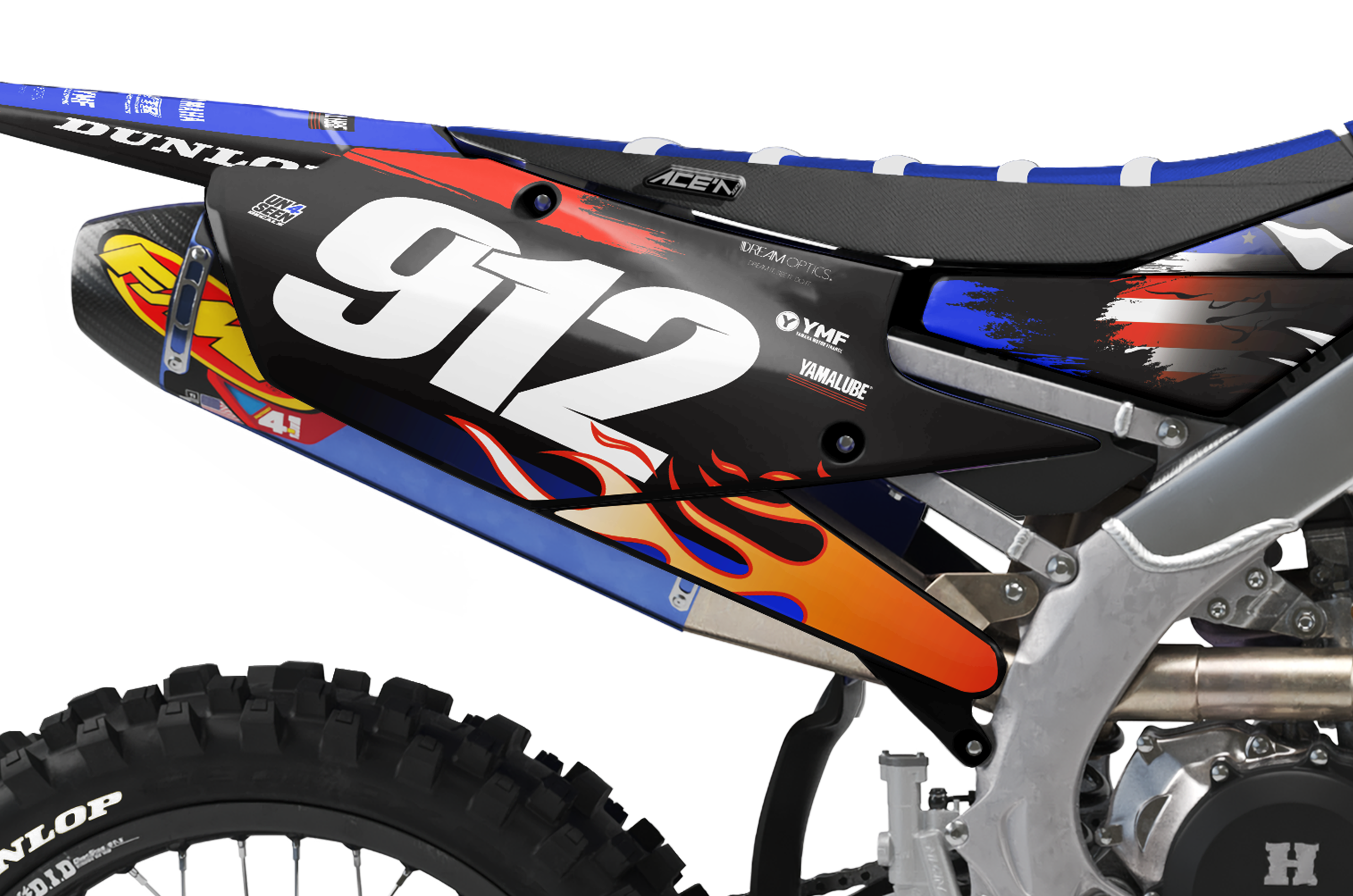 Yamaha Graphics Kit - Merica Madness