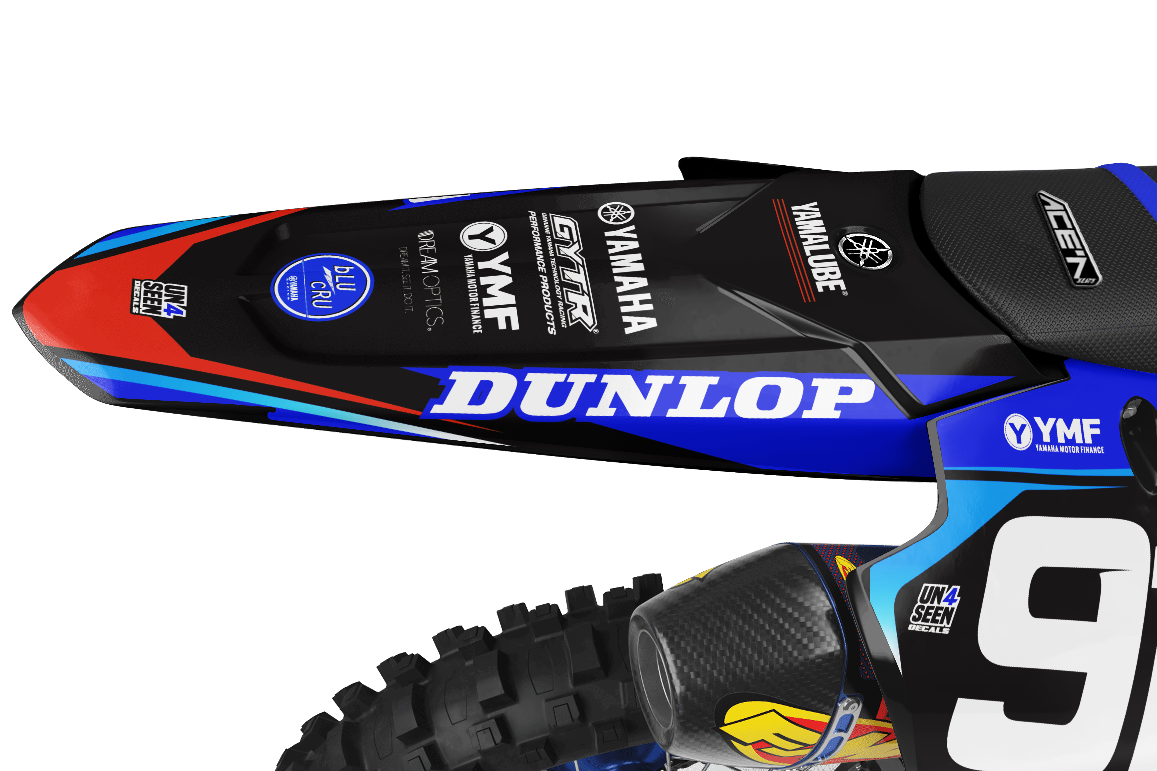 Yamaha Graphics Kit - Angry Kiwi