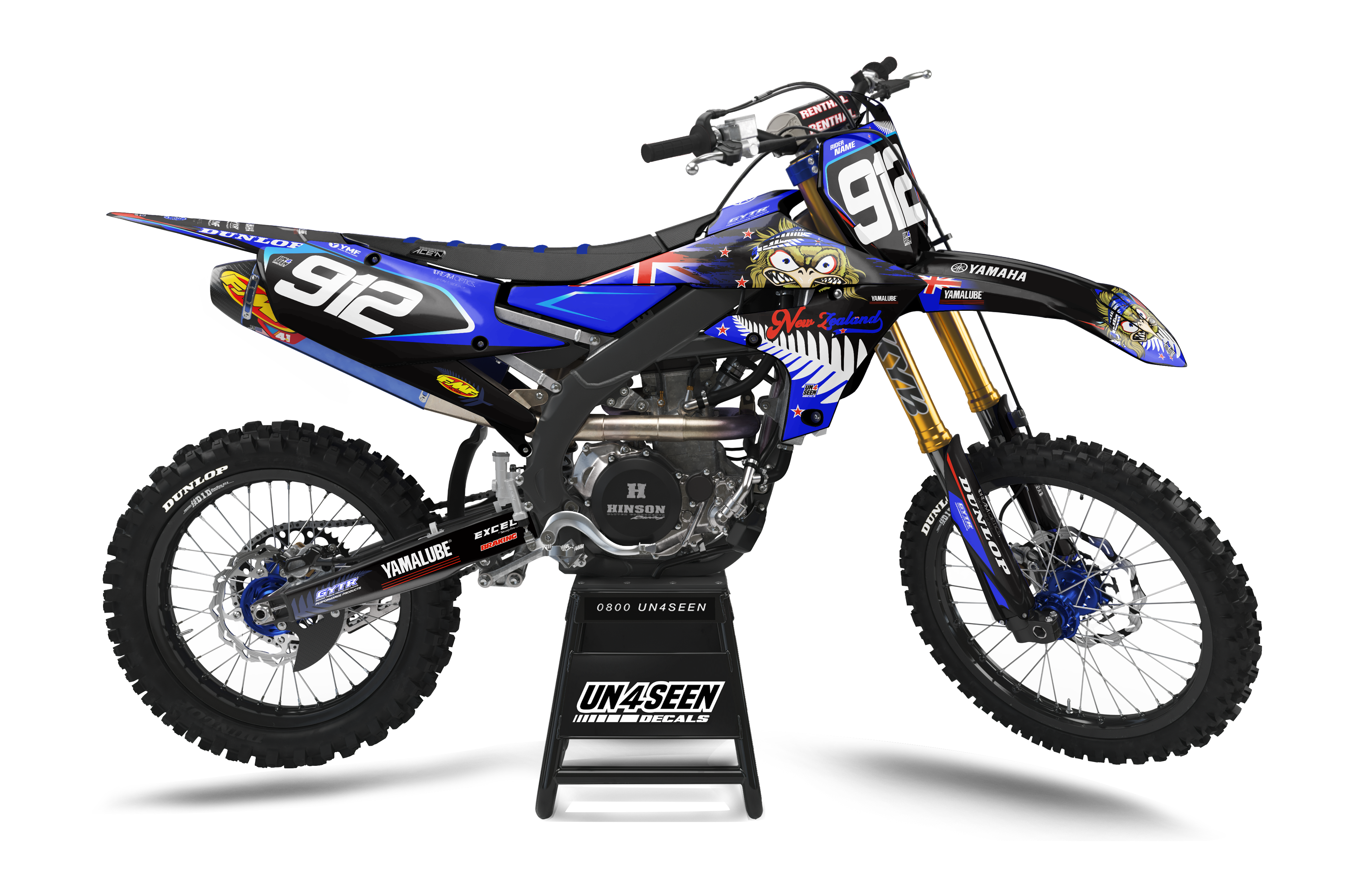 Yamaha Graphics Kit - Angry Kiwi