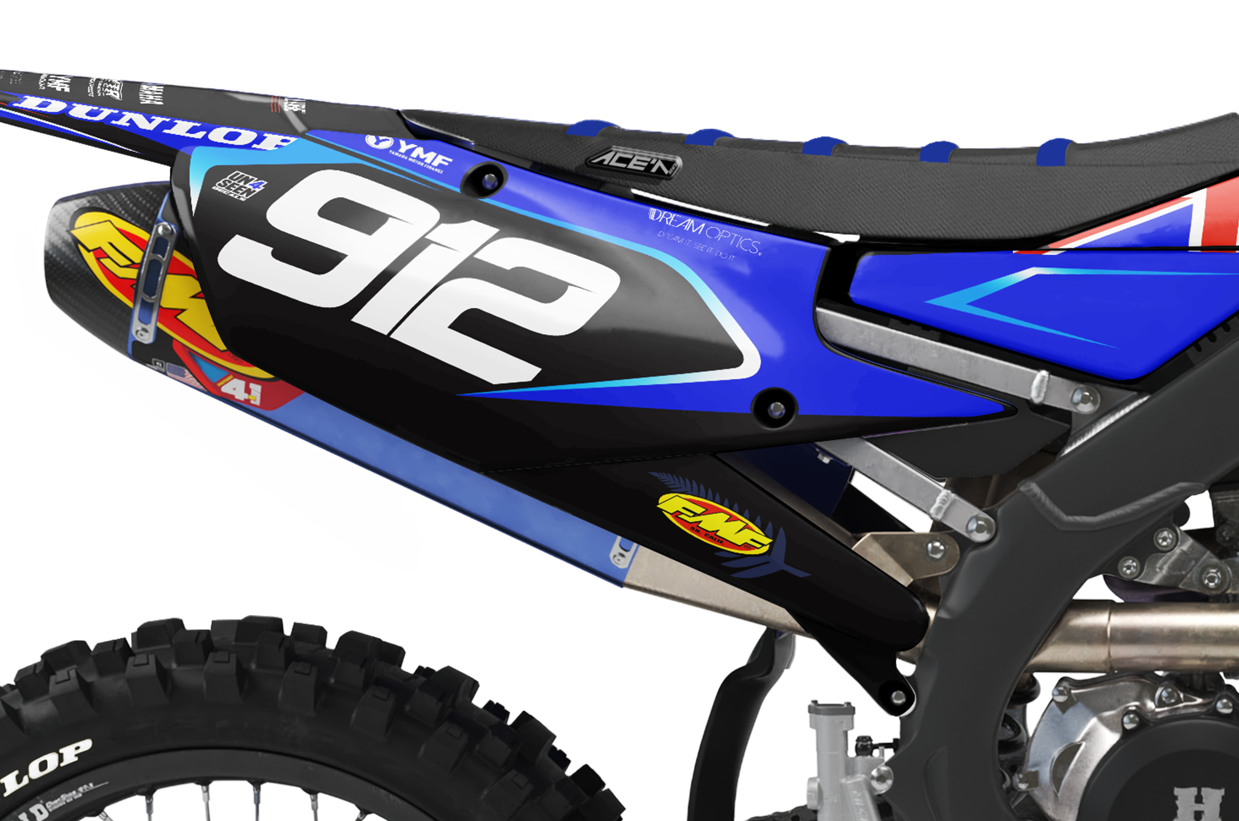 Yamaha Graphics Kit - Angry Kiwi